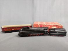 Märklin 2-C-2 Schlepptenderlok, SK 800, S H0, mit Tender, Guss, schwarz, mit Anleitung und in Origi