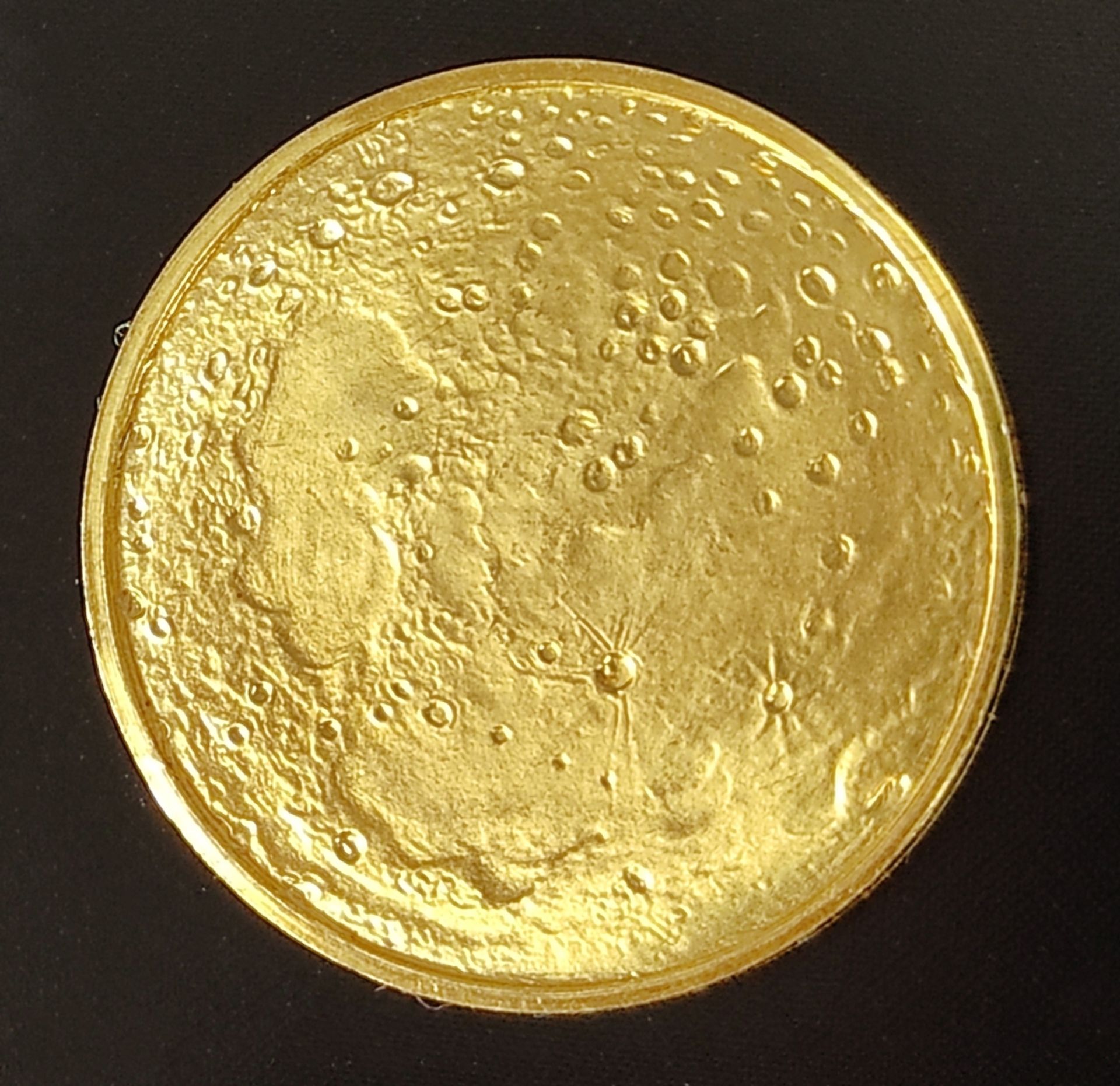 Goldmedaille 1969, Mondlandung - "Moon", Vorderseite: Collin - Bild 2 aus 2