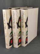 Kunstband Miró, 3 Bände Radierungen, "Joan Miró - Graveur" (Band I-III), Dupin, Jacques, Original-R