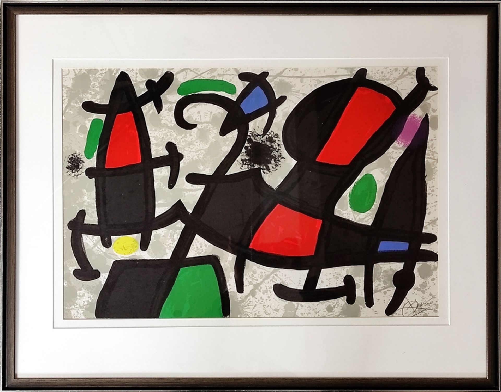 Miró, Joan (1893 Barcelona - 1983 Palma) "Sculptures", („Derrière le Miroir” no 186), Farblithograp - Bild 2 aus 5