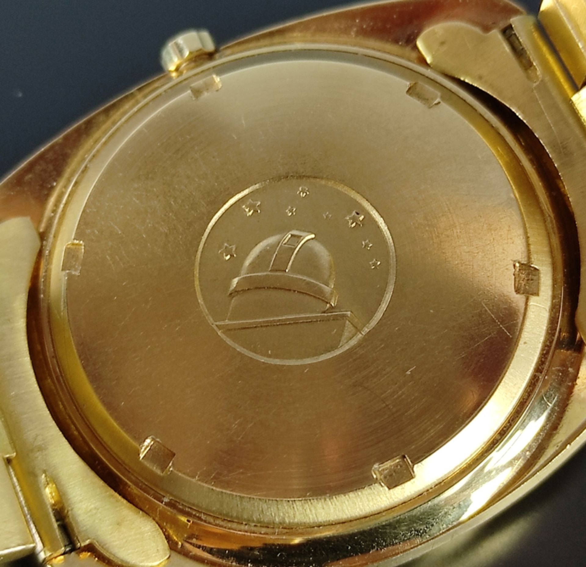 Armbanduhr, Omega Constellation Chronometer, Electronic f 300 Hz, Gehäuse 38mm, Kuppel-Plexiglas, 7 - Bild 4 aus 4