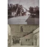 Zwei Fotografien Konstanz, "Einweihung des Konziliumsgebäude am 14. Mai 1912", mit Bürgermeister We