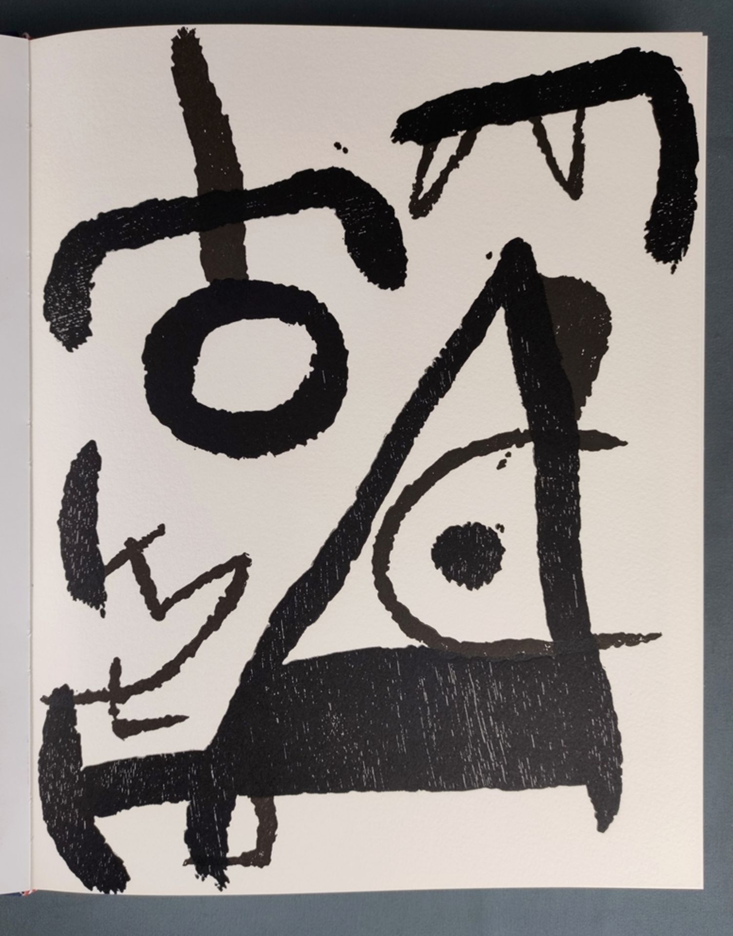 Miró Art Volume, 3 volumes of etchings, "Joan Miró - Engraver" (Volumes I-III), Dupin, Jacques, ori - Image 11 of 11