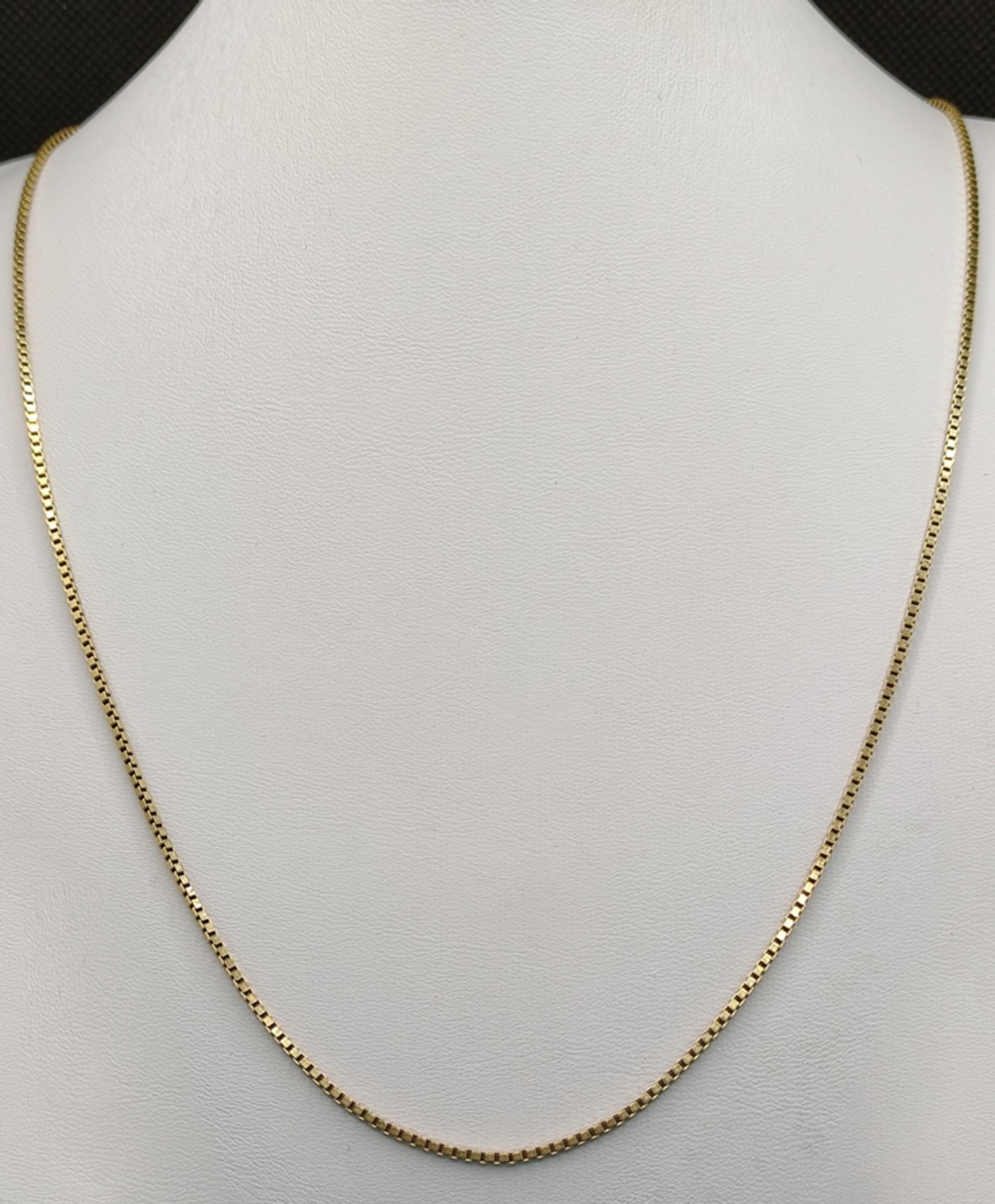 Venezianer-Kette, 585/14K Gelbgold, Federring-Verschluss, 7,4g, Länge 56cm - Bild 2 aus 3