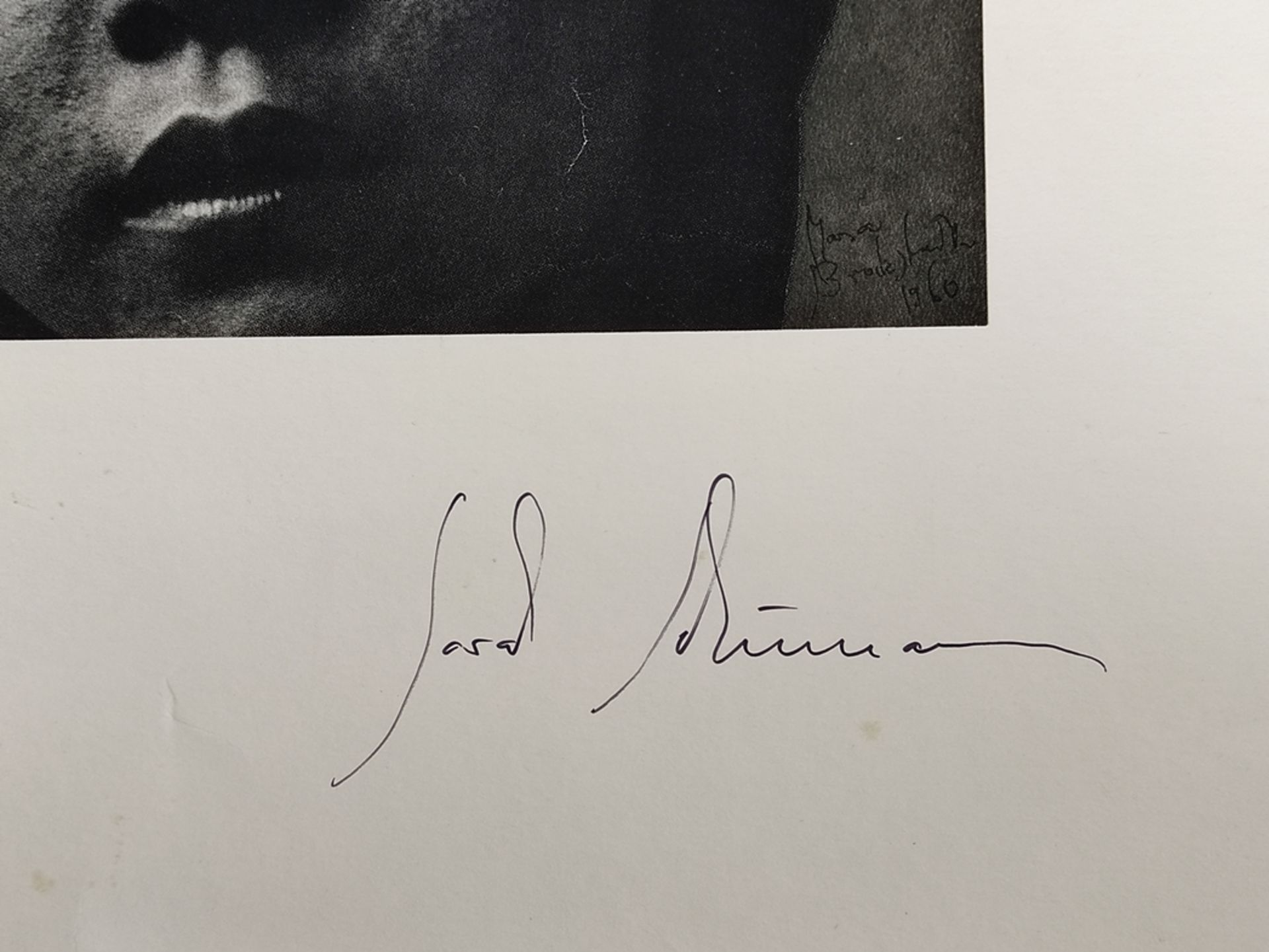 Schumann, Sara (1933 - 2019 Berlin) "Ohne Titel", Offsetlithographie, handsigniert, 65x50cm (Blattg - Bild 2 aus 2