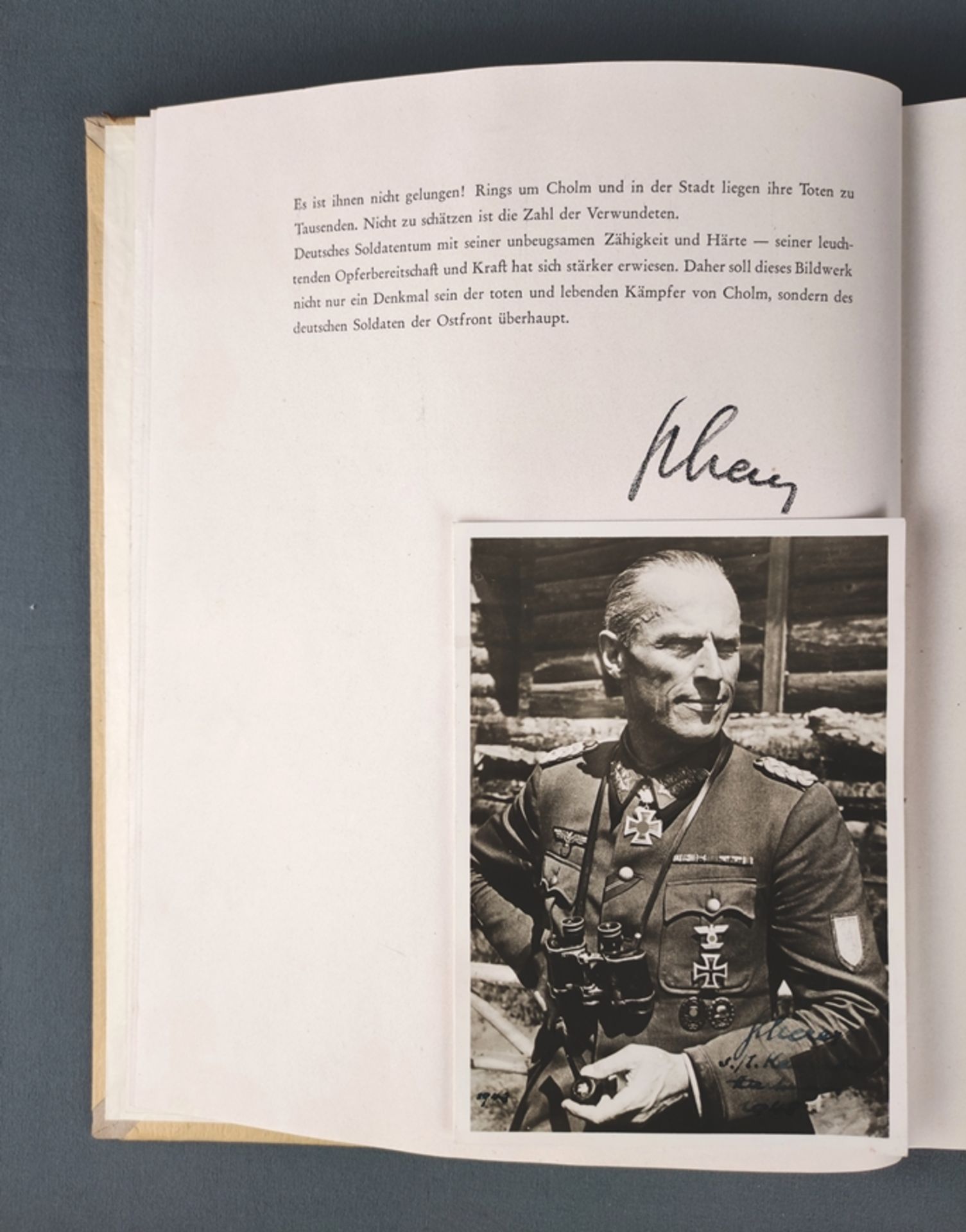 Richard Muck, "Kampfgruppe Scherer, 105 Tage eingeschlossen", Aufzeichnungen und Fotos aus dem Tage - Bild 3 aus 3