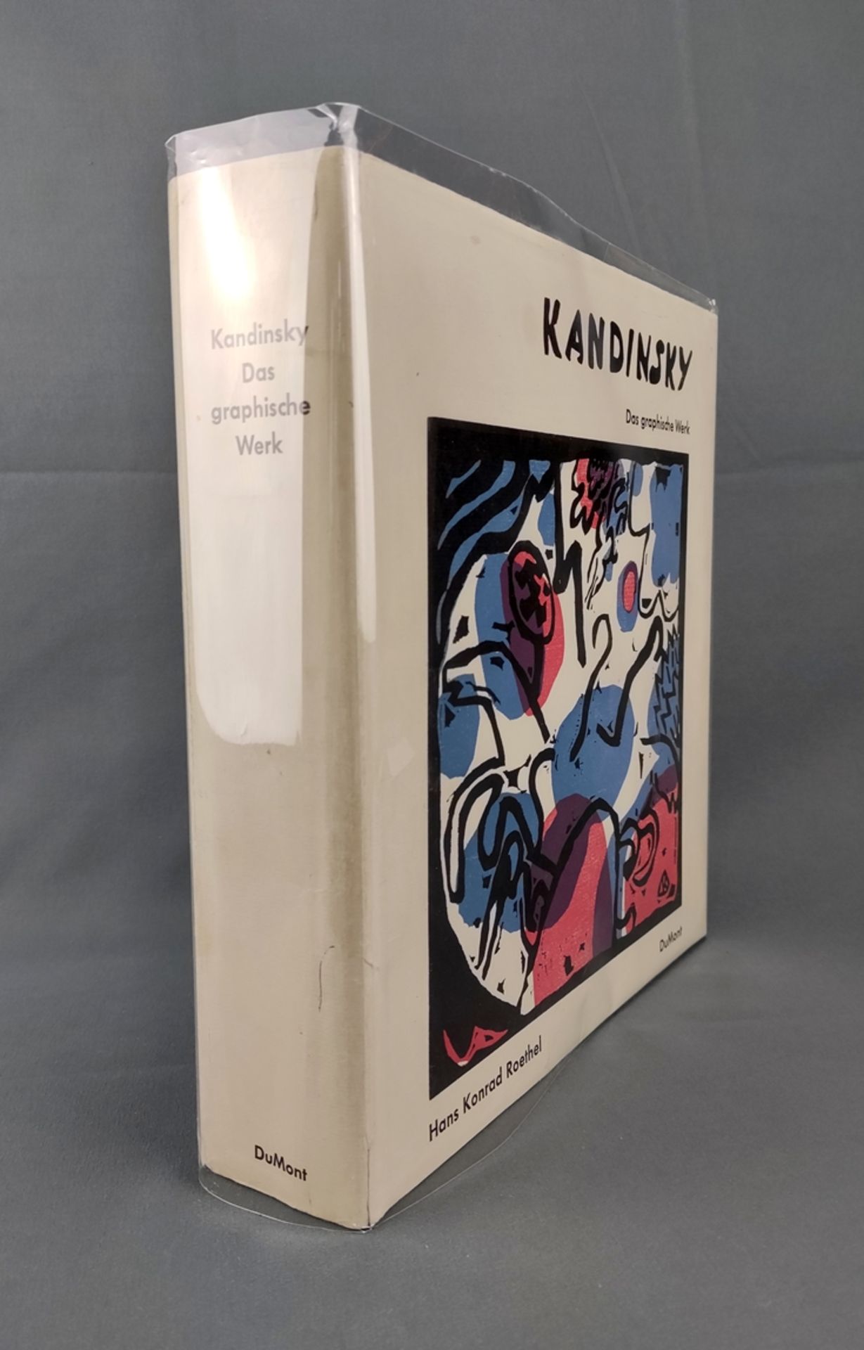 Kunstband Kandinsky, "Das graphische Werk", Hans Konrad Roethel, Exemplar 1118/1500, Zum Andenken a