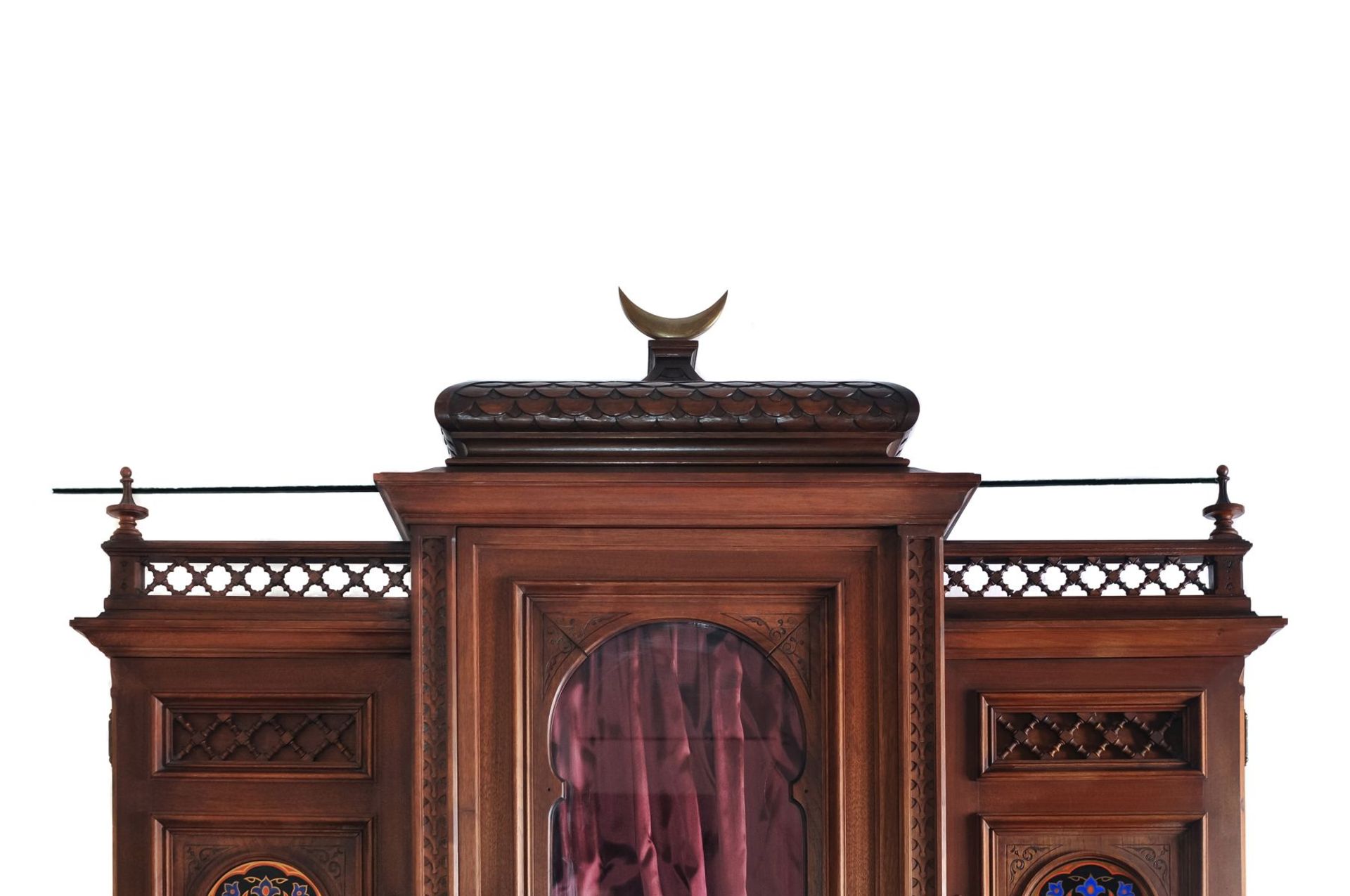Magnificent salon cabinet in oriental style - Image 5 of 6
