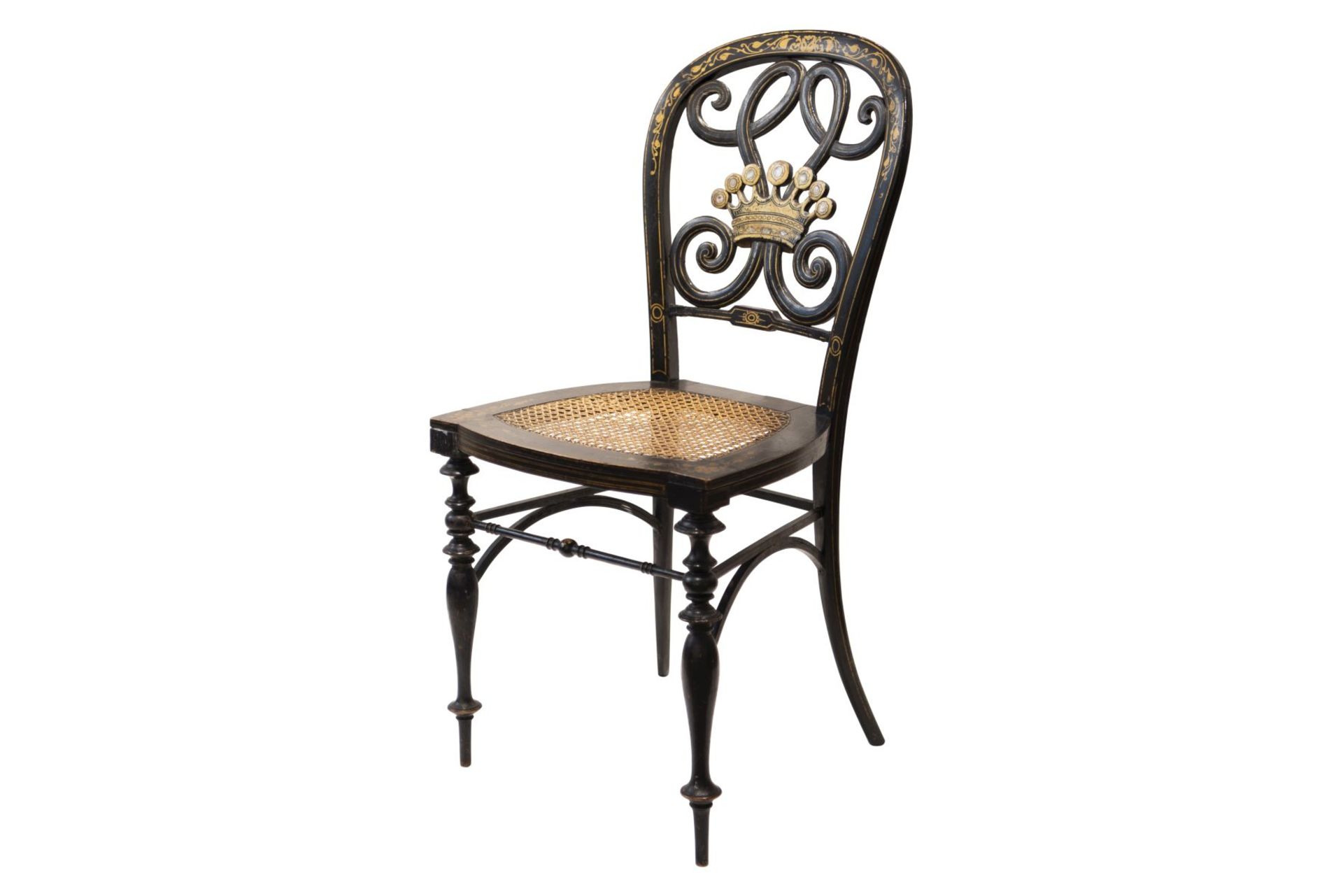 Decorative chair, French Chinoiserie - Bild 3 aus 7