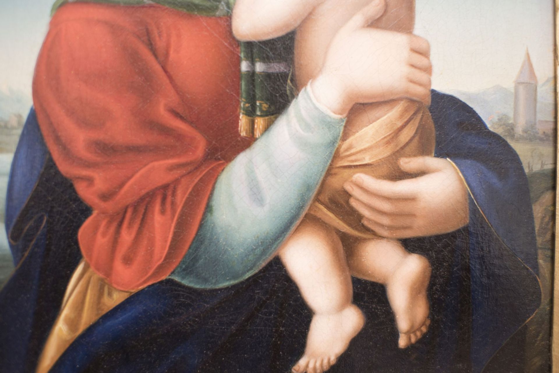 Italian Painter "Madonna with Child - Bild 3 aus 5