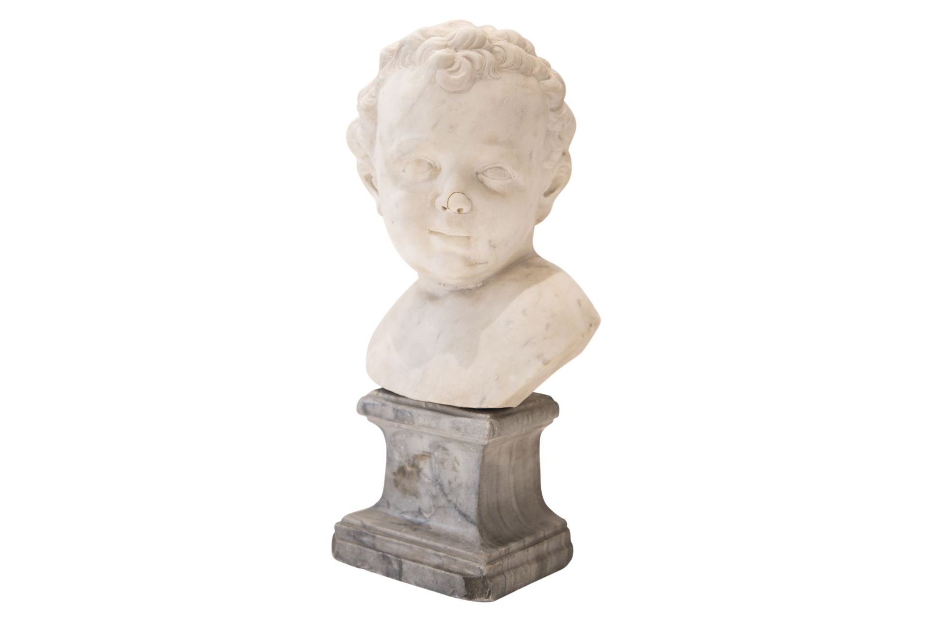 Small child bust of a boy