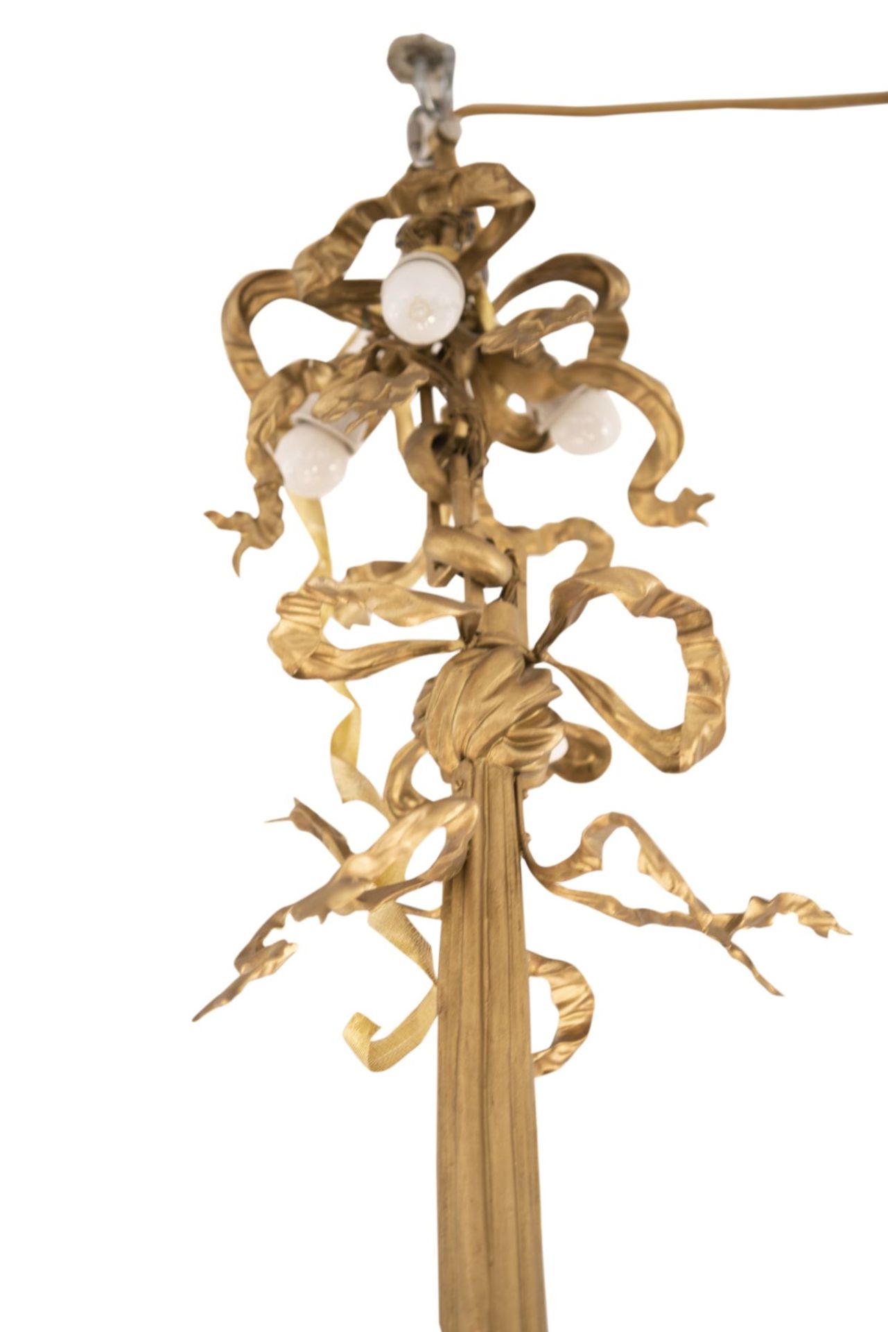 Salon Chandelier, Palm Chandelier by Hoffman for Bakalowits & Söhne, 1970s - Image 6 of 6