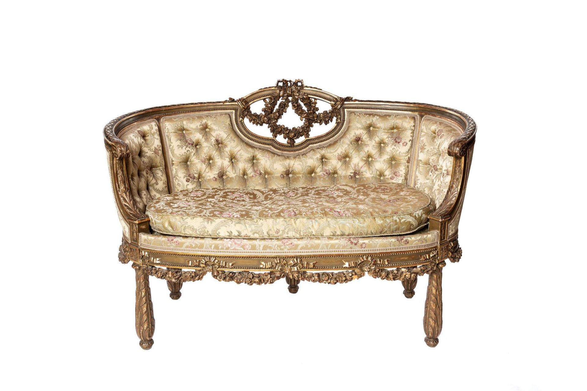 Second half of the 19th century - Neo-Baroque bench