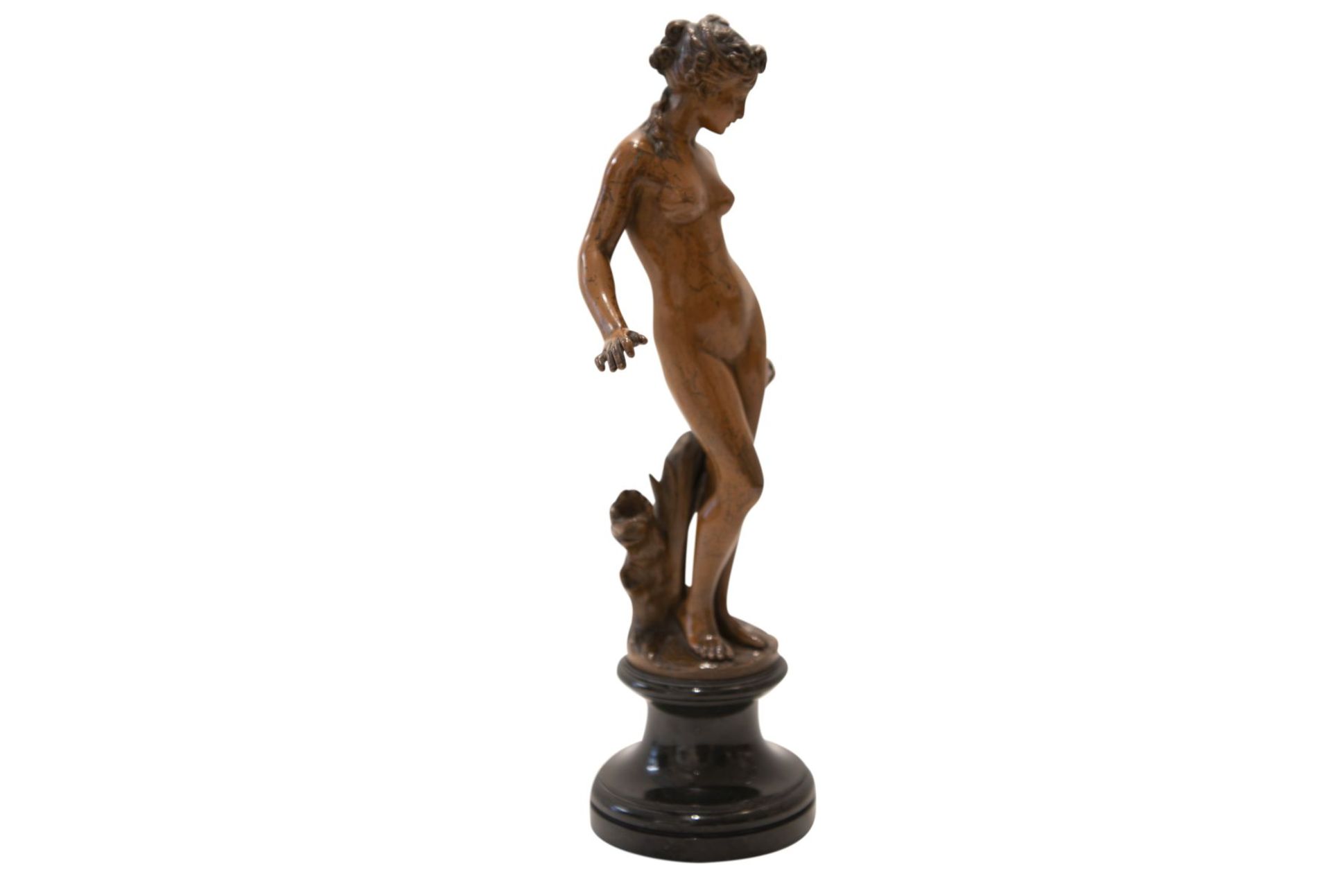 Decorative small Venus on stone base - Image 5 of 7