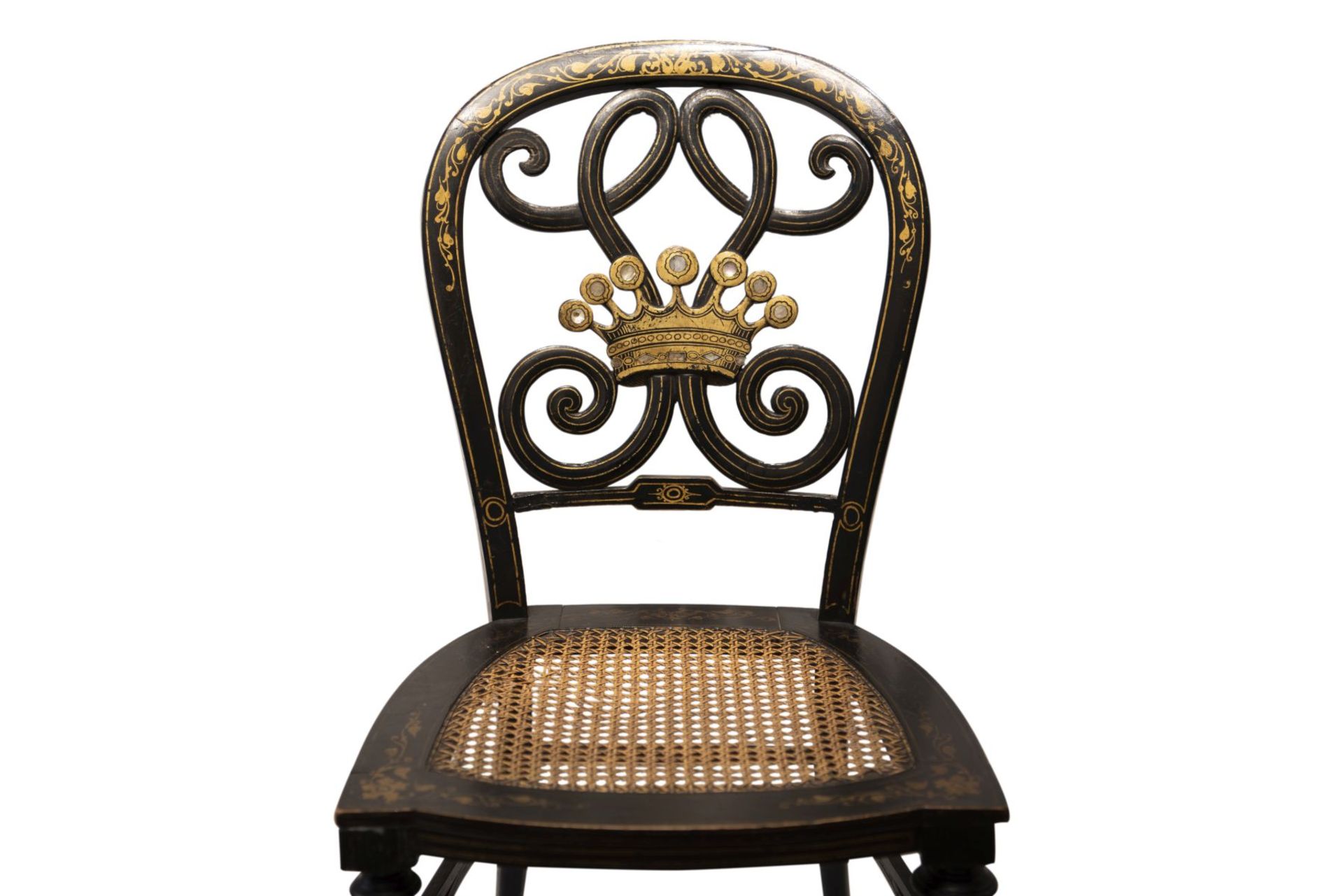 Decorative chair, French Chinoiserie - Bild 4 aus 7