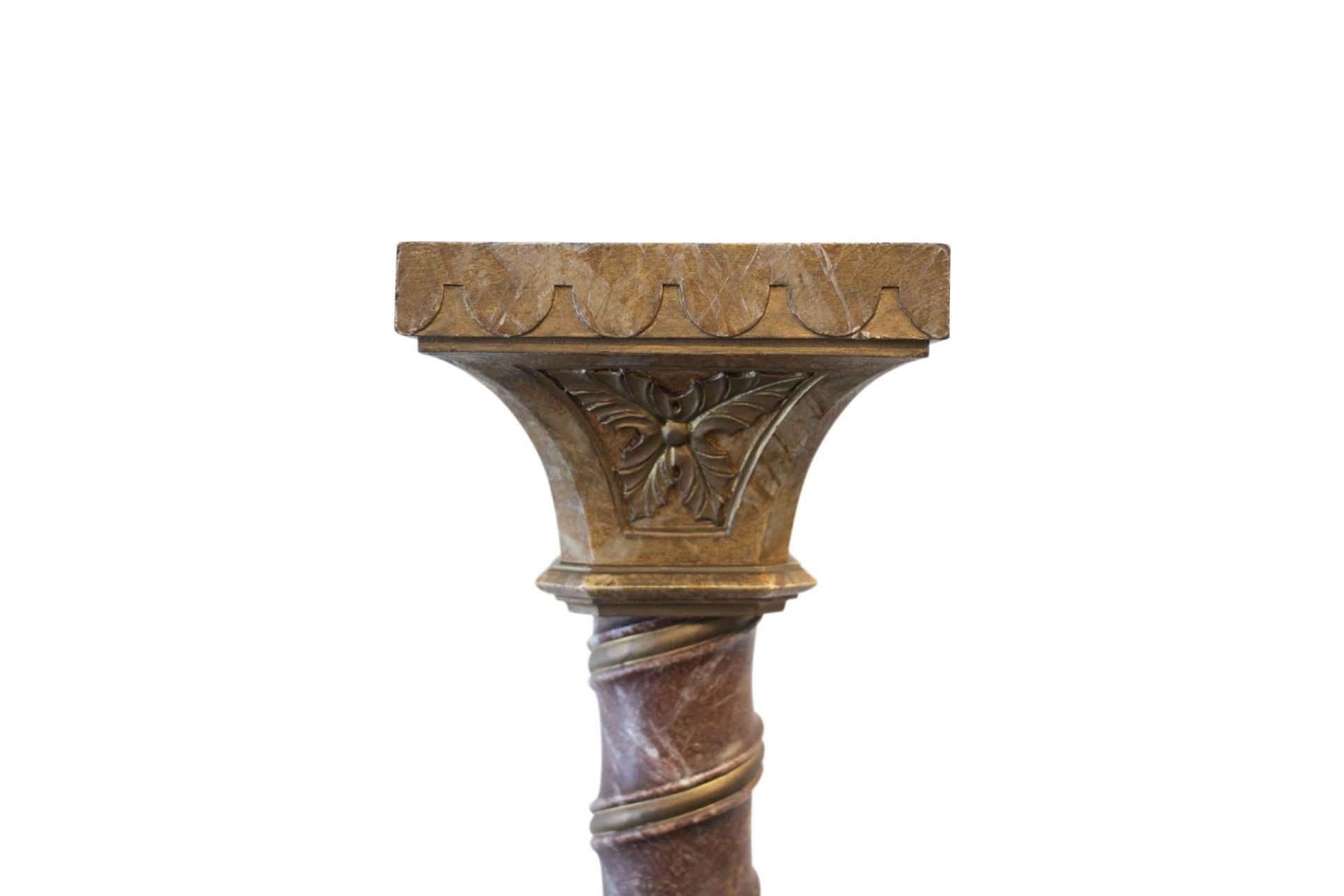 Flower column made of wood - Bild 2 aus 5