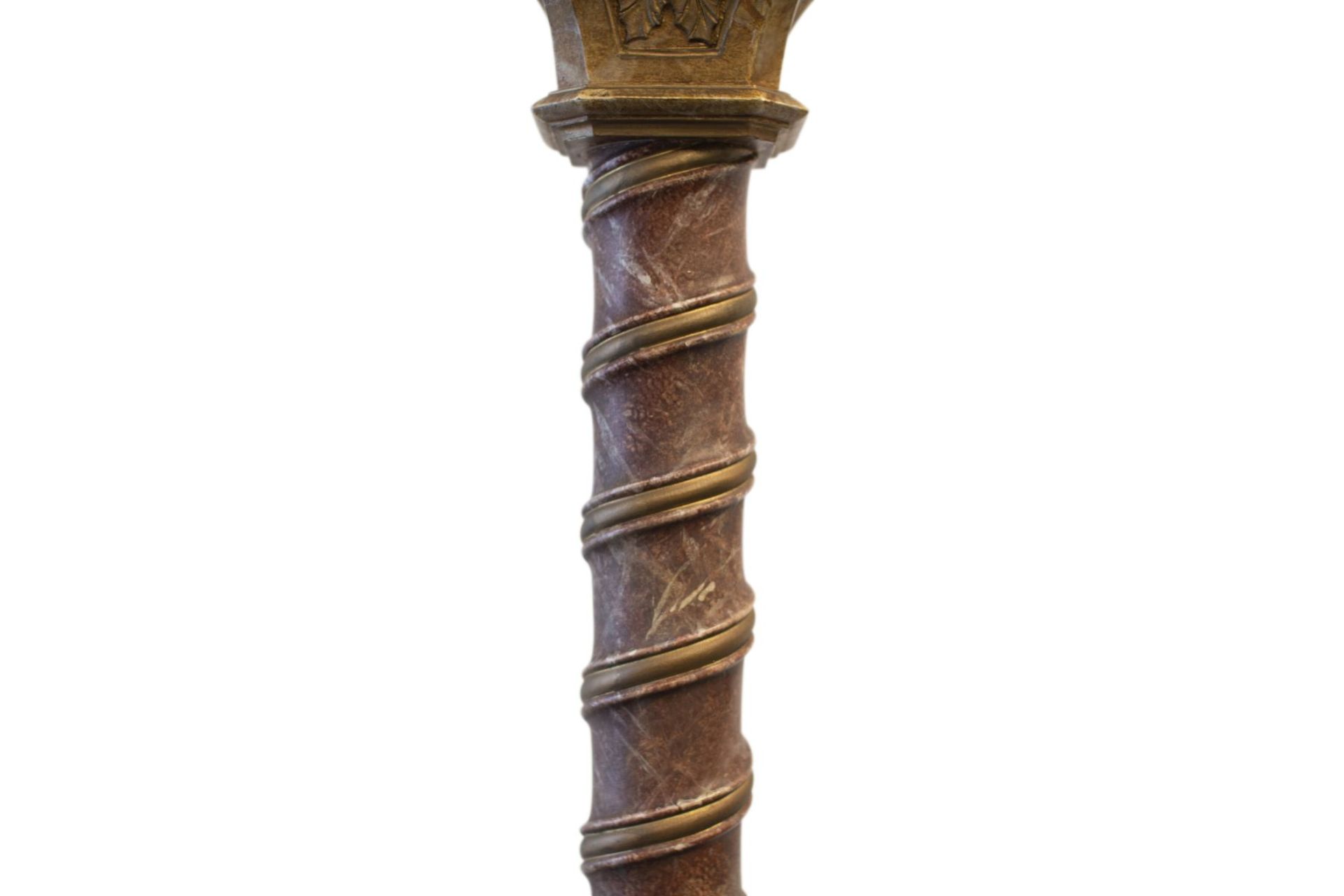 Flower column made of wood - Bild 3 aus 5