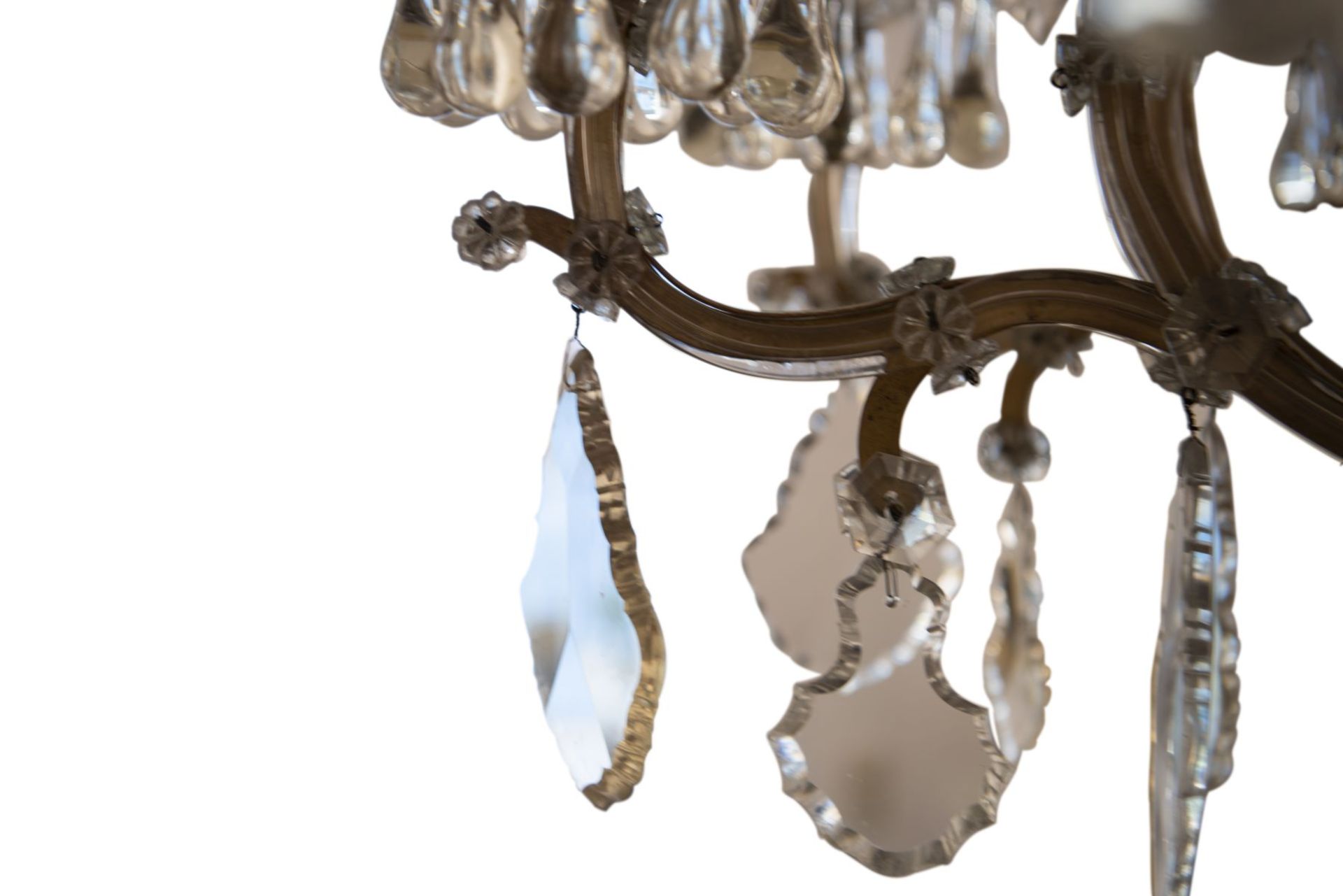 Decorative Salon Chandelier "Maria Theresa Style" - Image 5 of 8