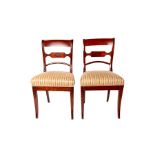 Two Biedermeier chairs