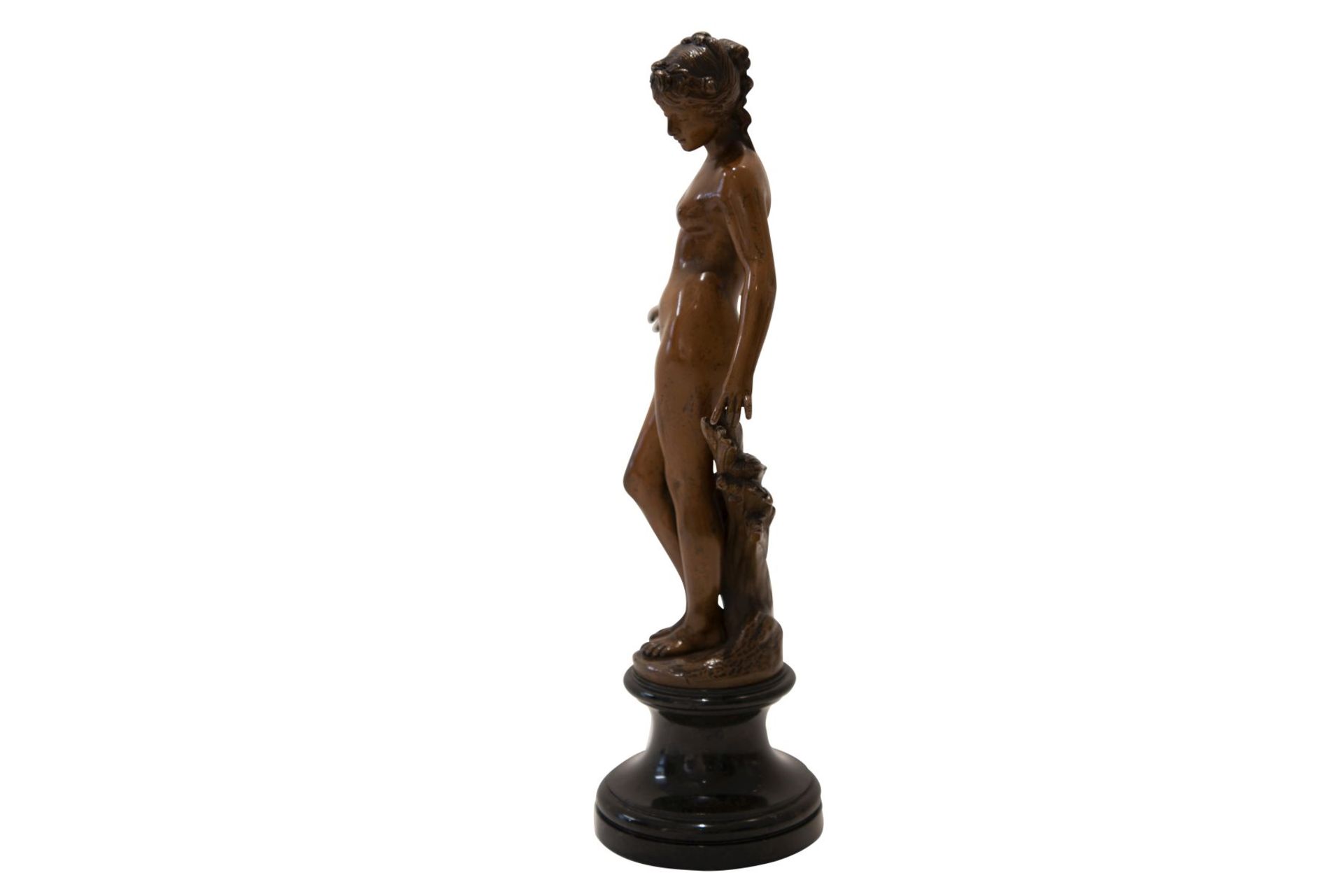 Decorative small Venus on stone base - Image 2 of 7