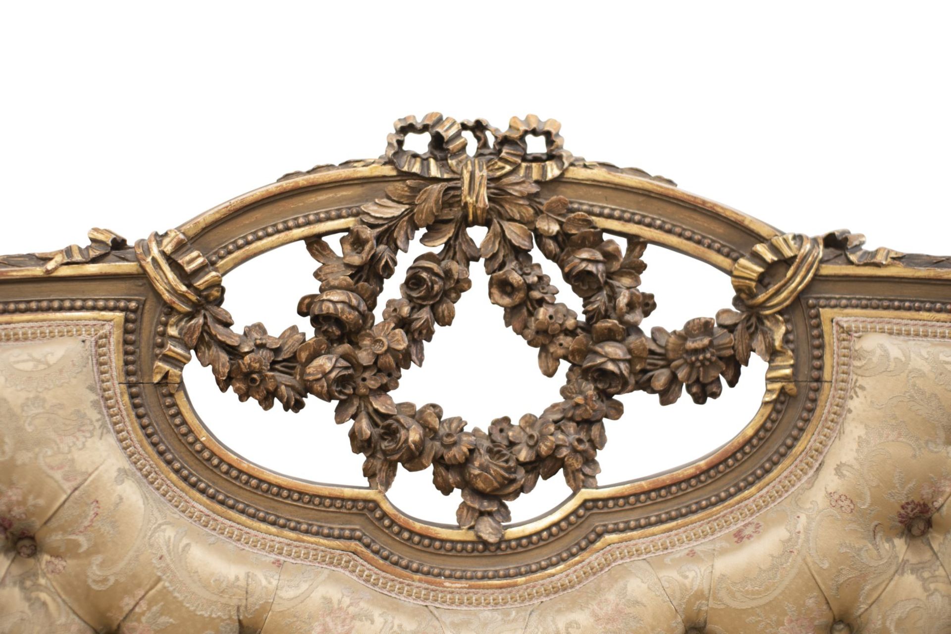 Second half of the 19th century - Neo-Baroque bench - Image 8 of 10