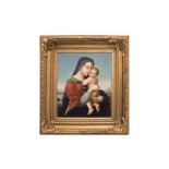 Italian Painter "Madonna with Child