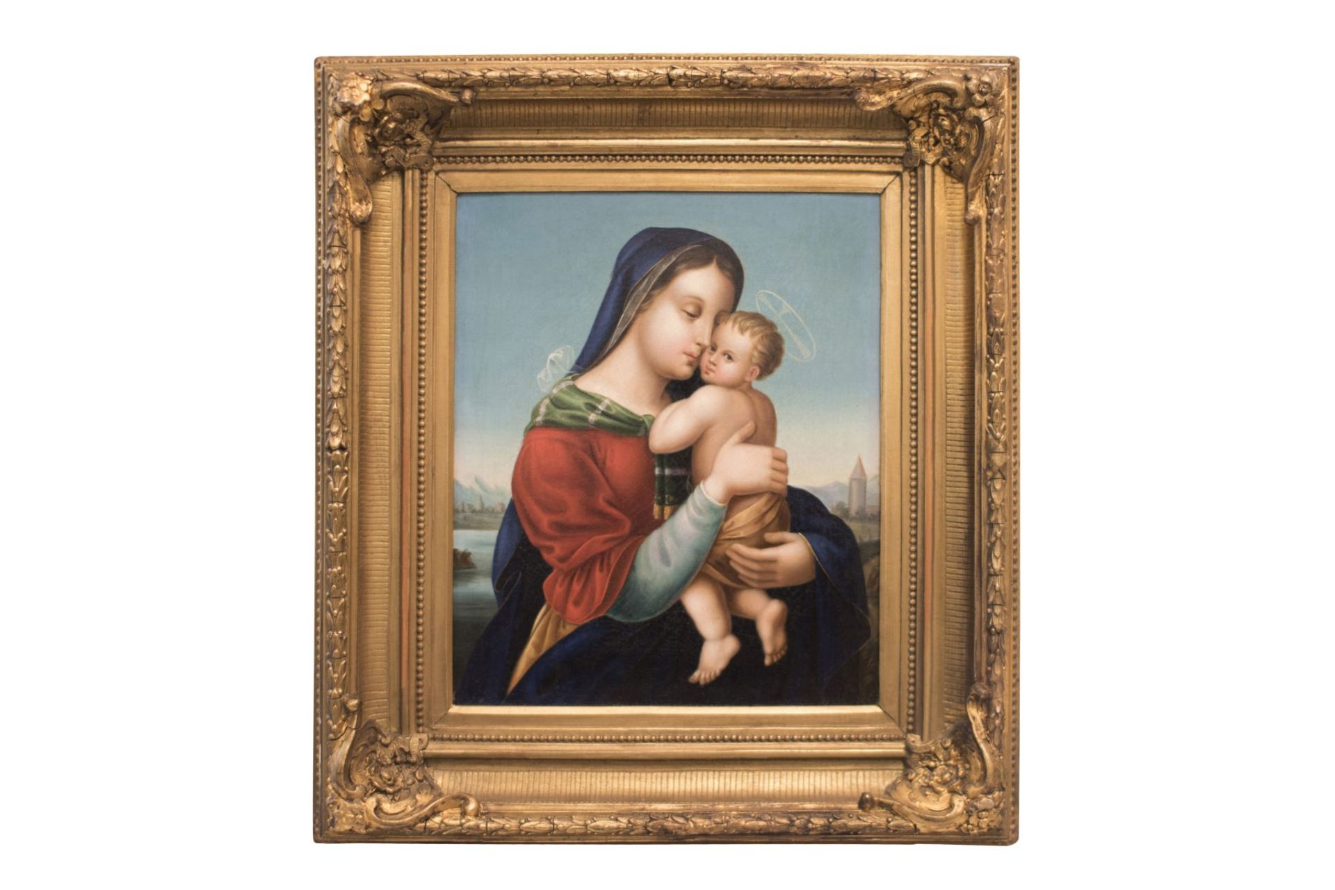 Italian Painter "Madonna with Child