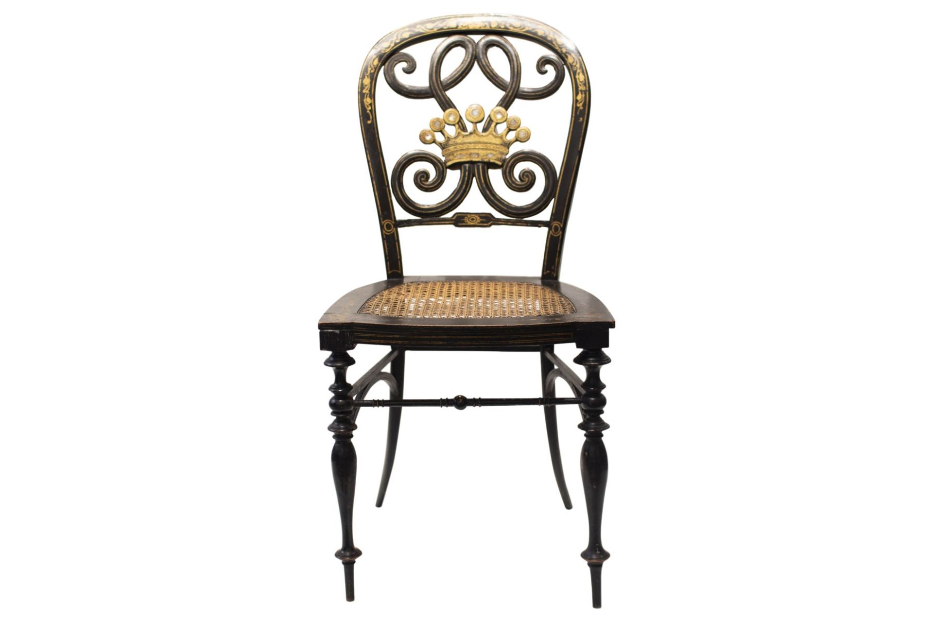 Decorative chair, French Chinoiserie - Bild 6 aus 7