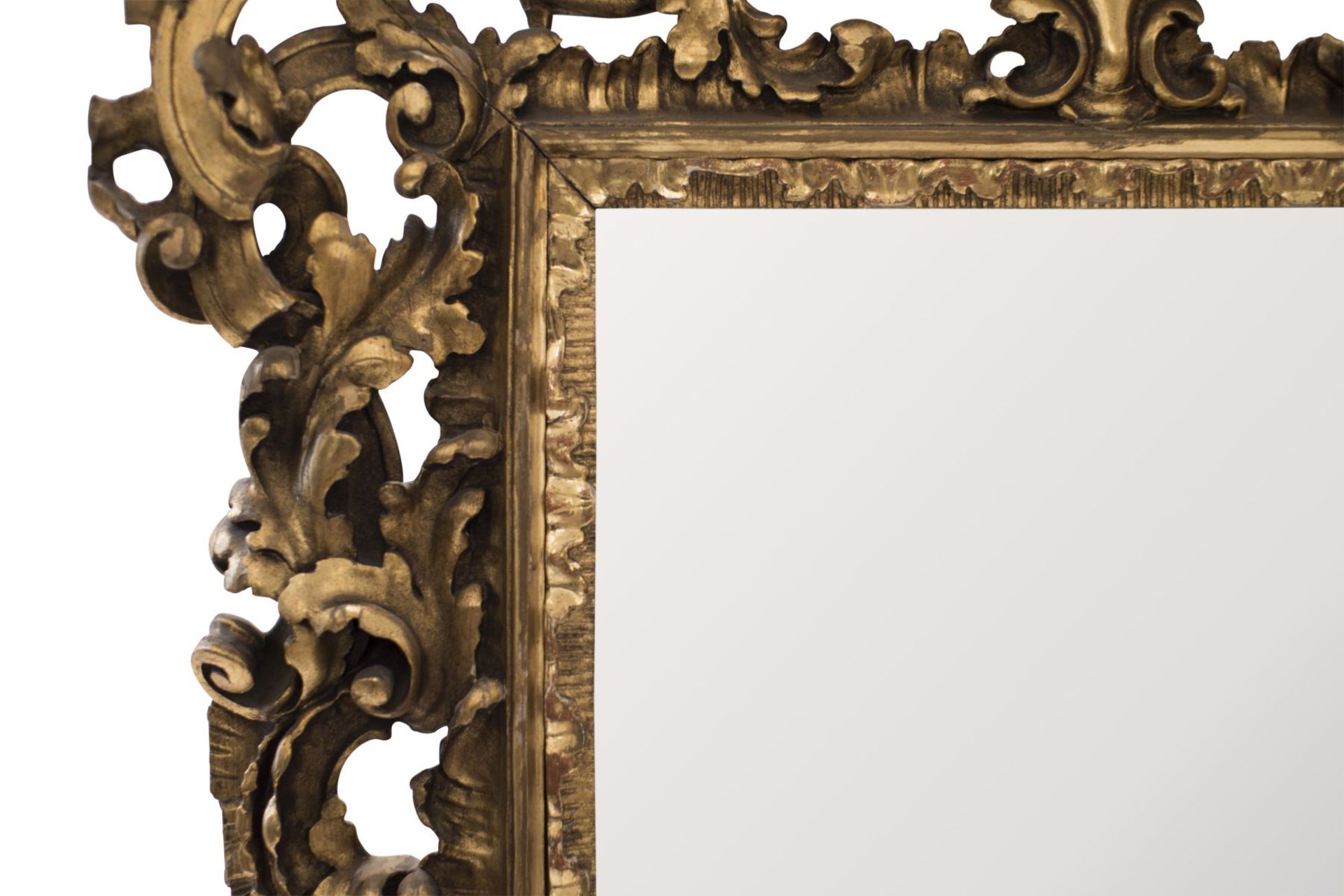 Baroque style salon mirror, 19th century - Image 2 of 6