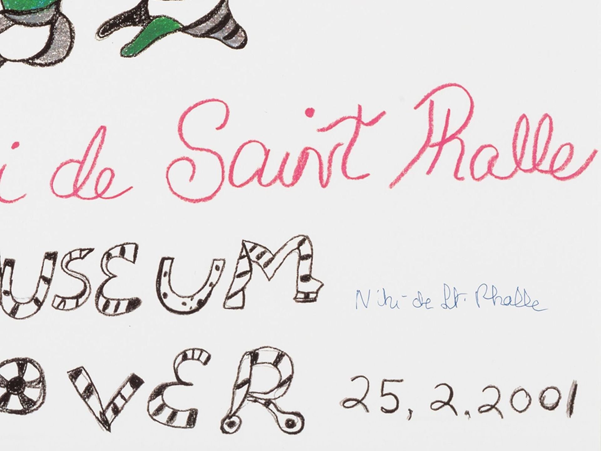 Niki de Saint Phalle, poster "La Fete. The donation " - Image 7 of 9