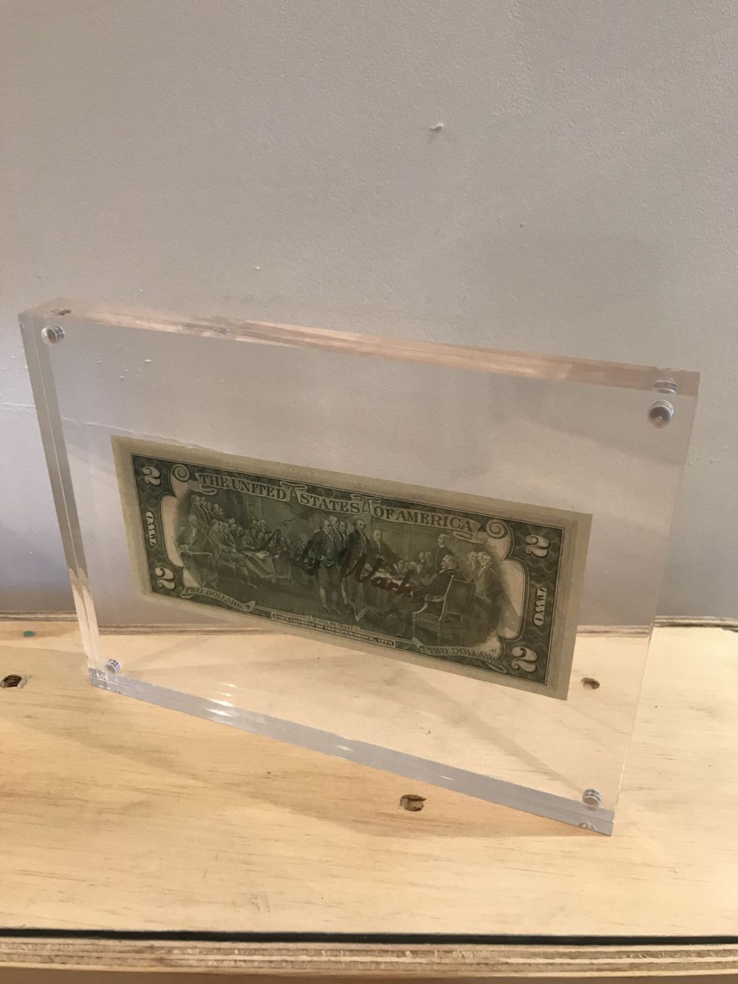 Andy Warhol "2 Dollar Bill" - Image 4 of 4