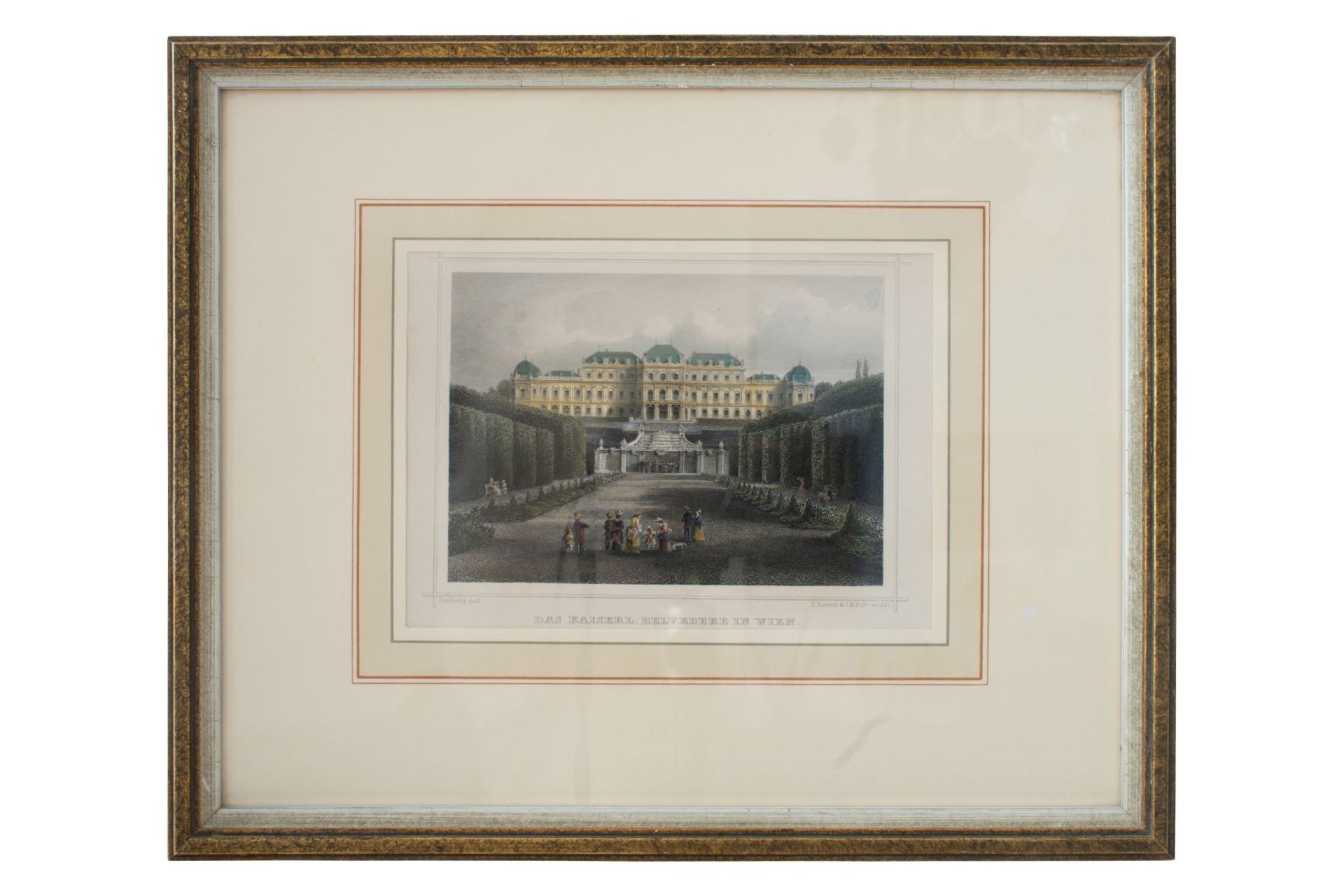 C. Rohrich(1817-1883) u. M. Kolb (1818-1859) "The Imperial Belvedere in Vienna".