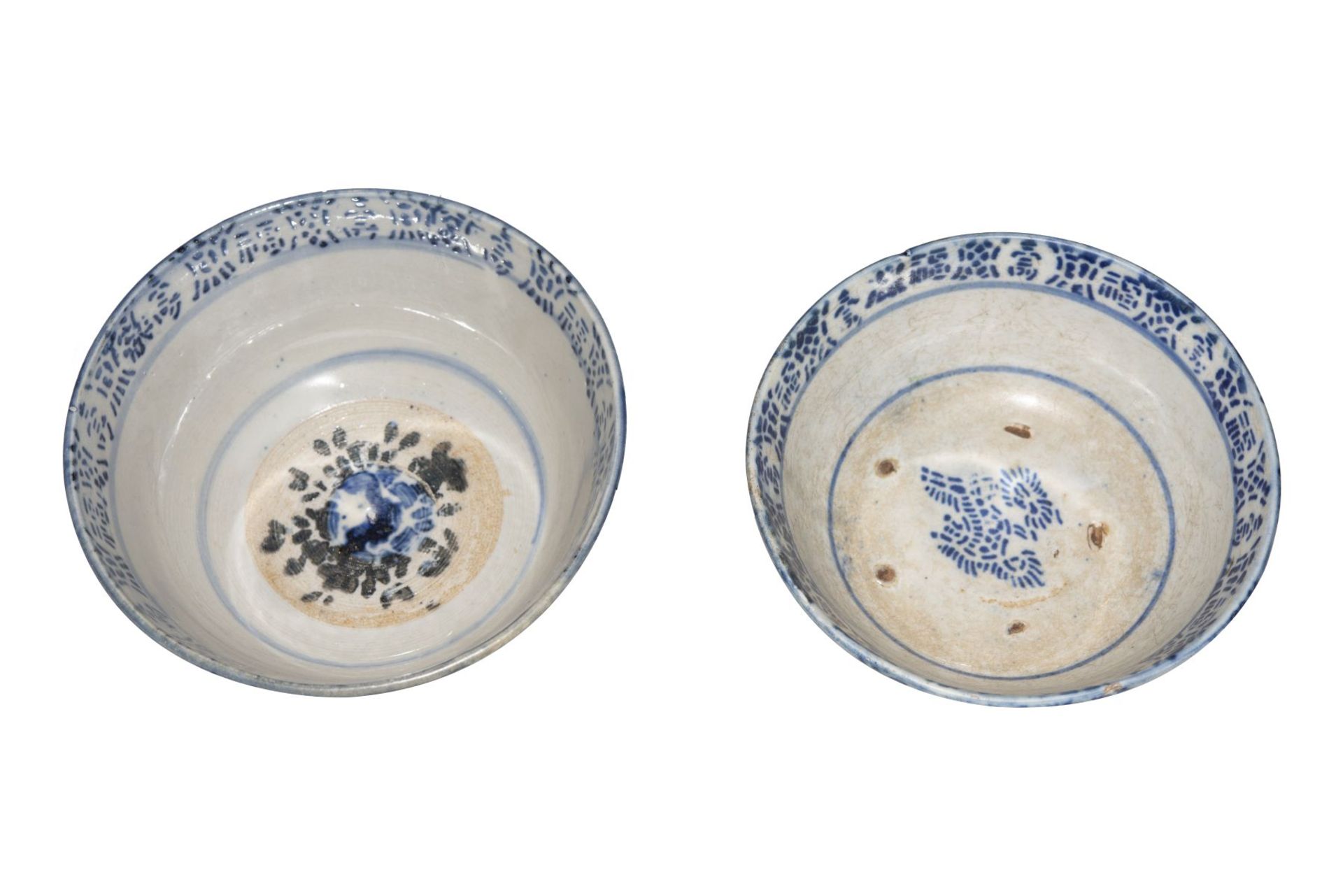 2 rice bowls of different sizes Qing Dynasty - Bild 4 aus 4