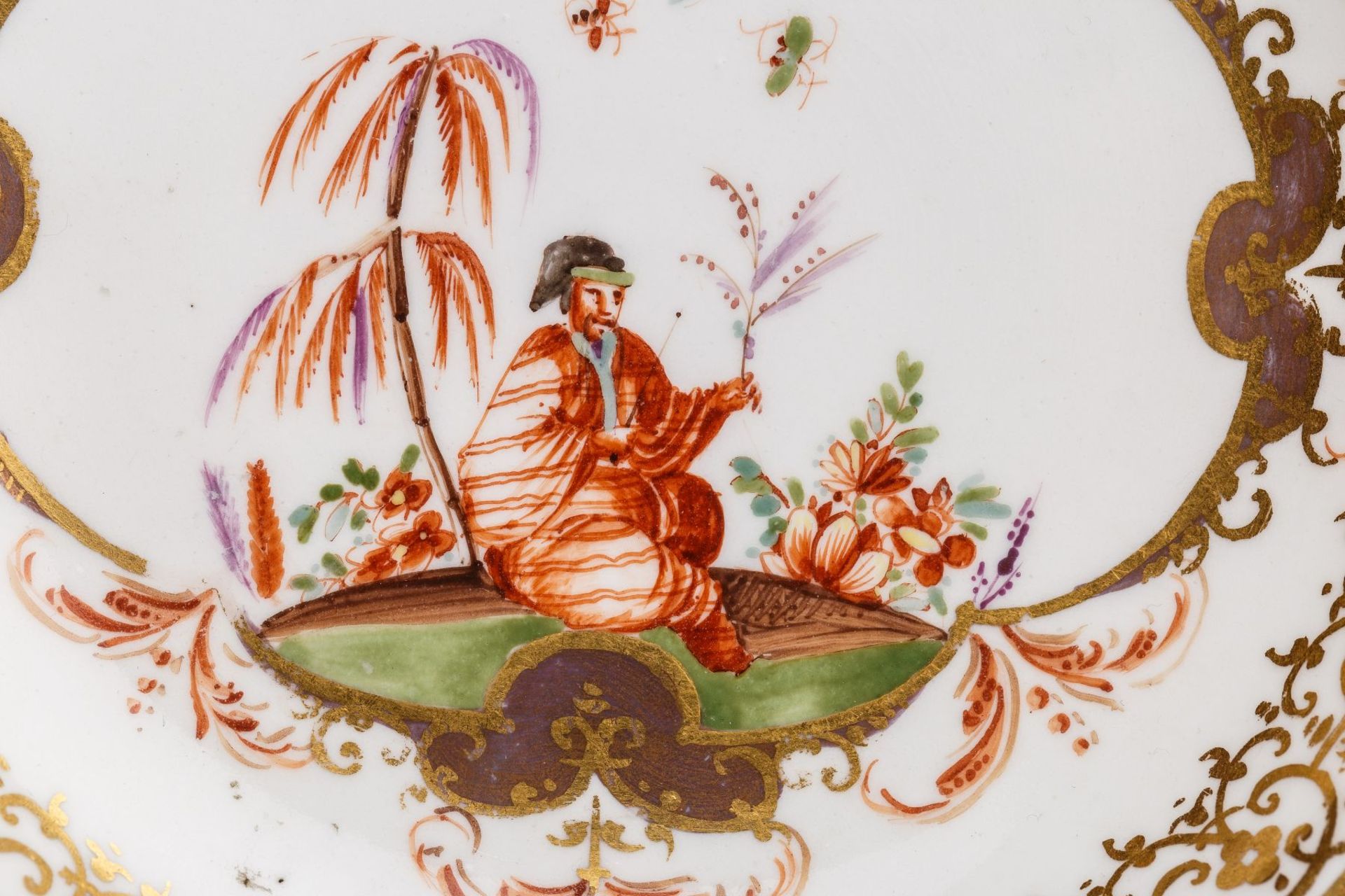 Bowl with saucer, Meissen 1730/35 - Image 2 of 6