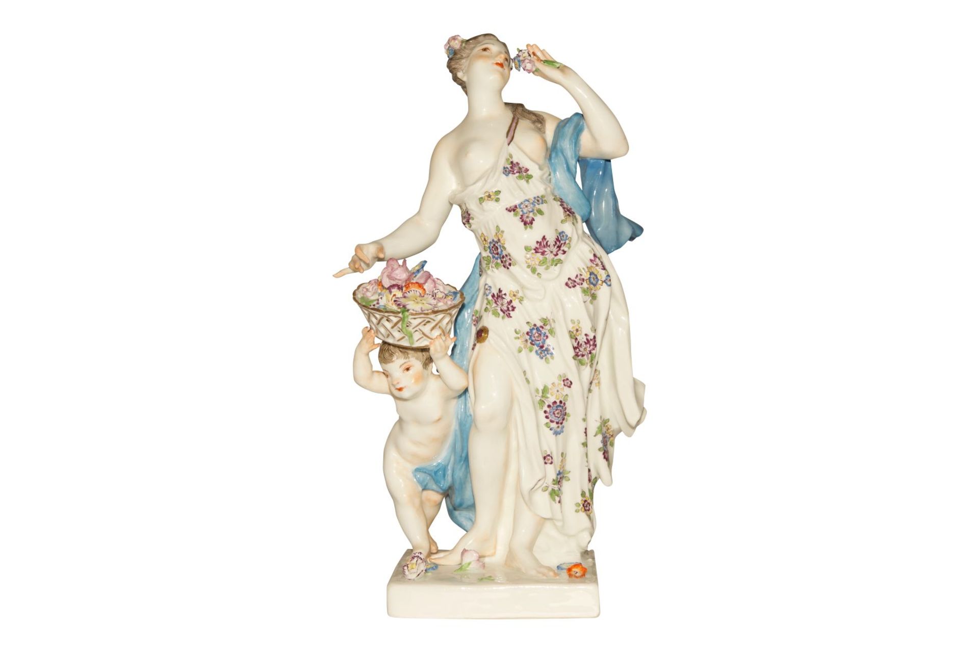 Spring figure Meissen 1750