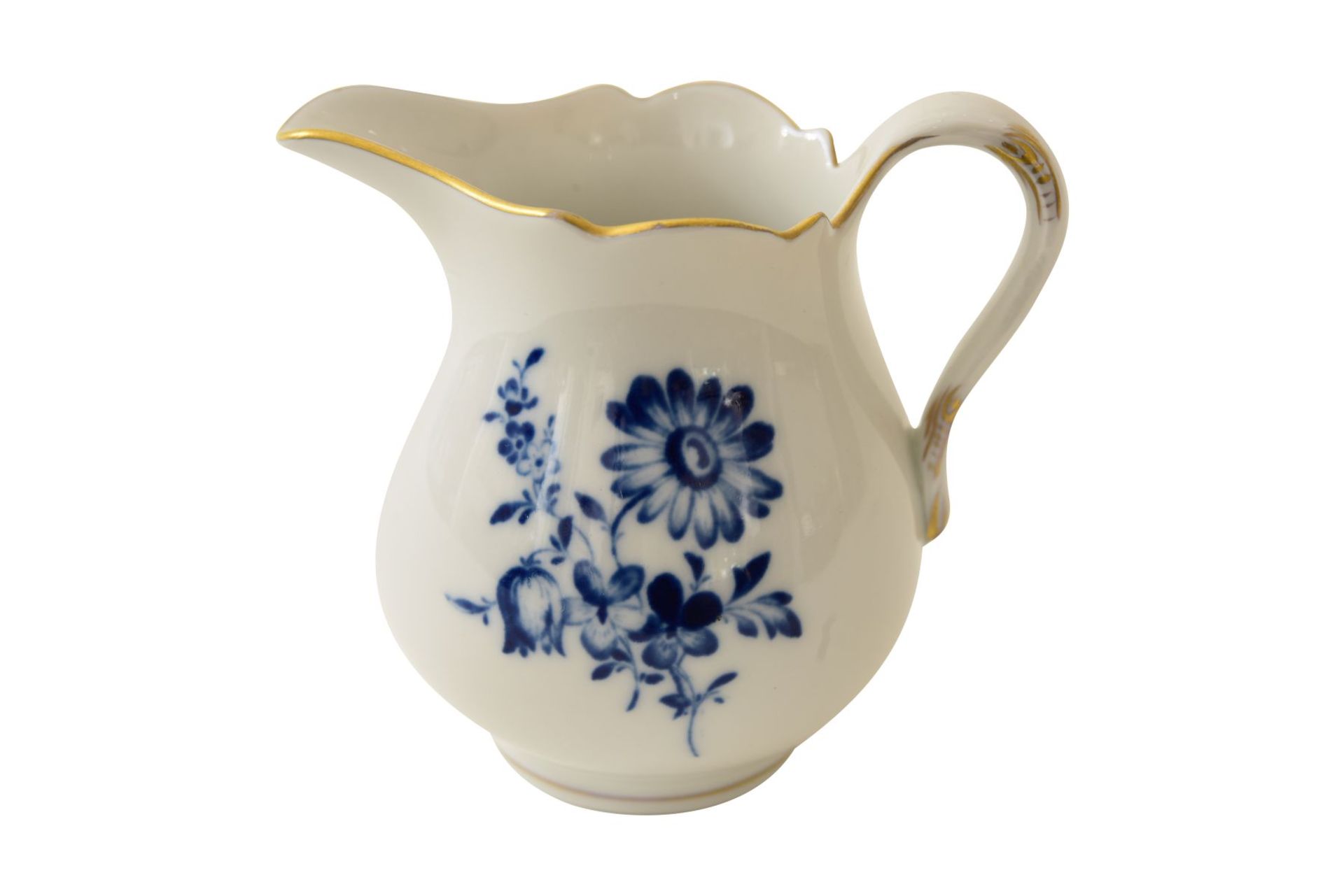 Mocha service "Blue Flower" Meissen - Image 8 of 10