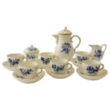 Mocha service "Blue Flower" Meissen