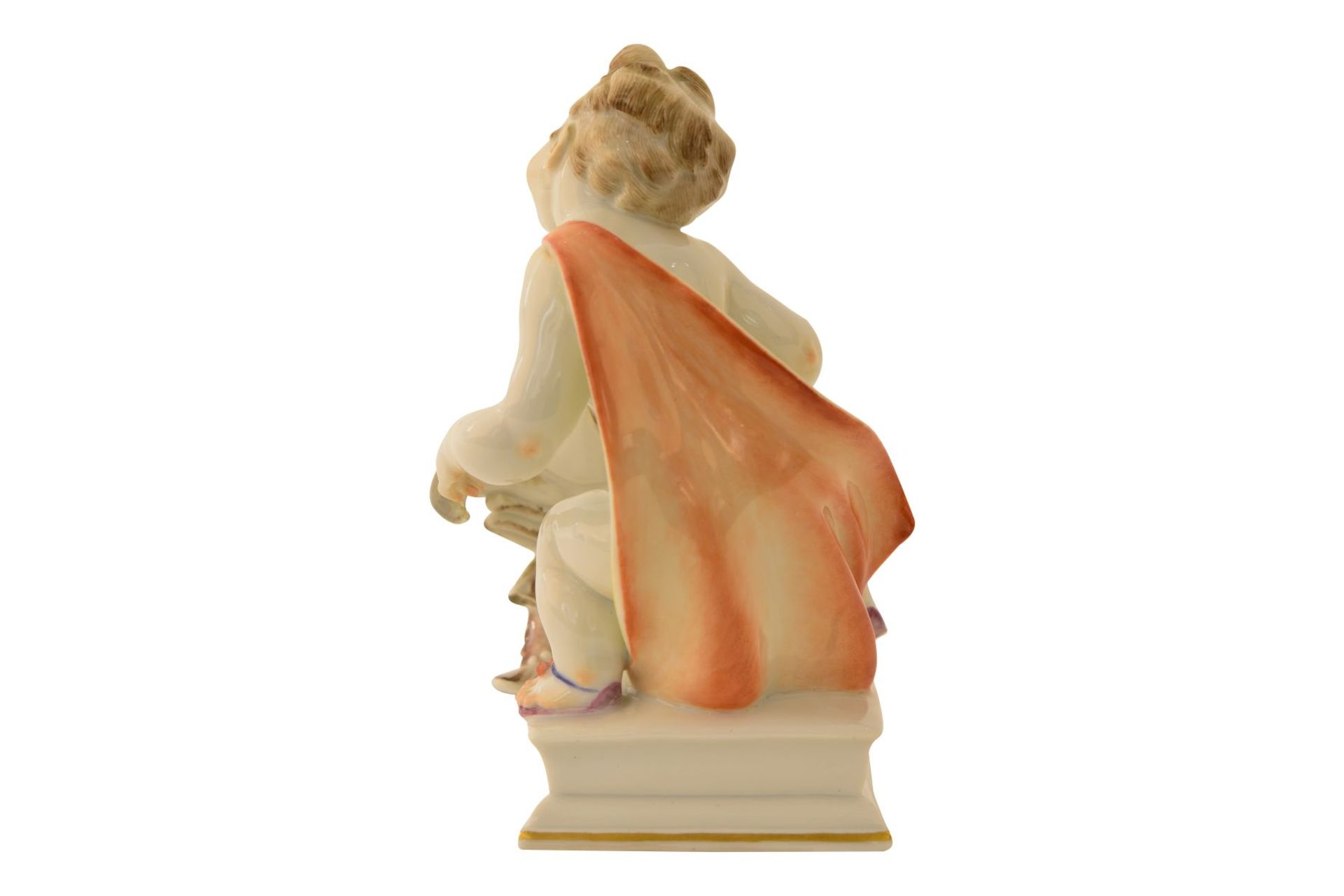 Meissen figure "Cancer zodiac sign" - Image 3 of 6