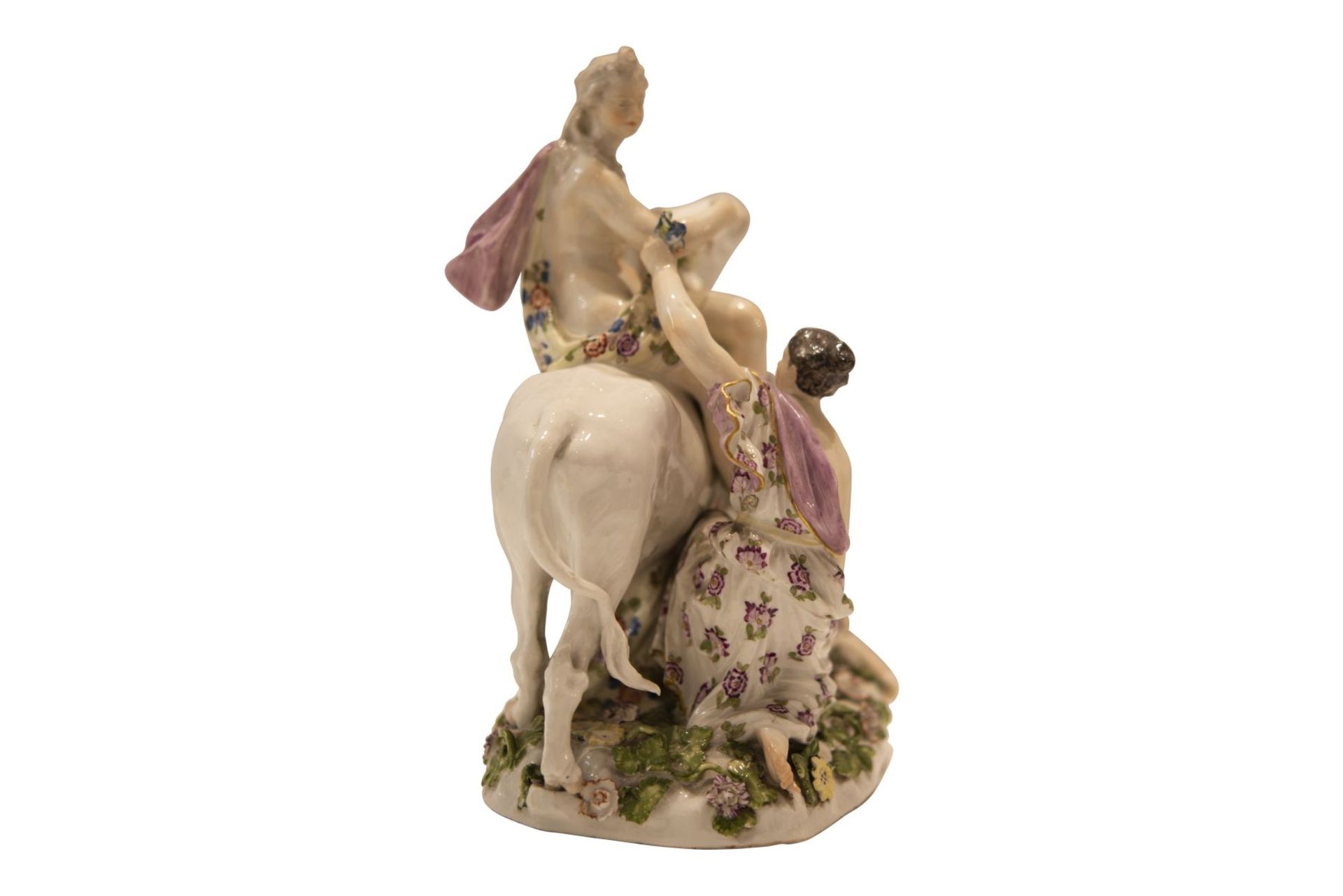 Porcelain group " Abduction Europe" Meissen - Image 2 of 5