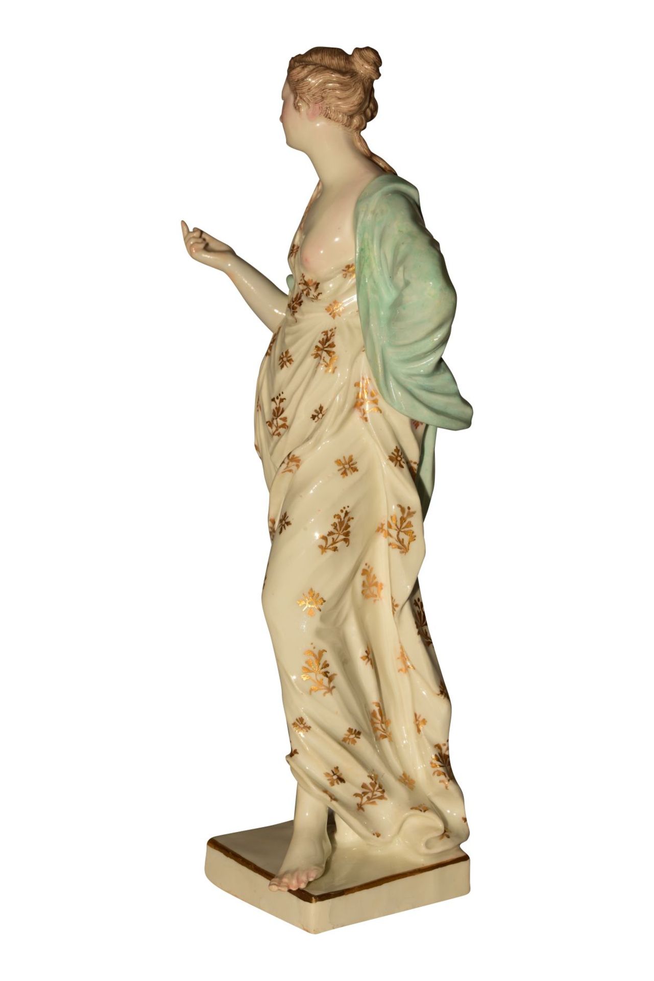 Greek goddess Meissen 1760 - Image 4 of 6