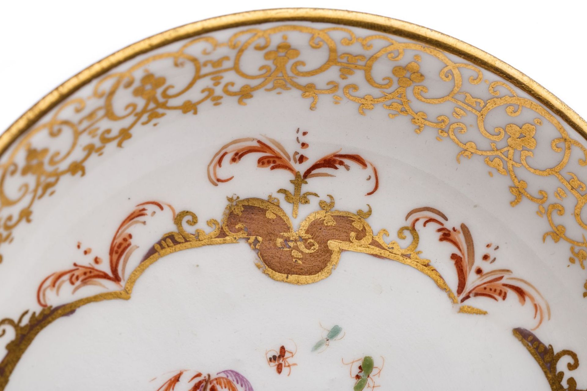 Bowl with saucer, Meissen 1730/35 - Image 3 of 6