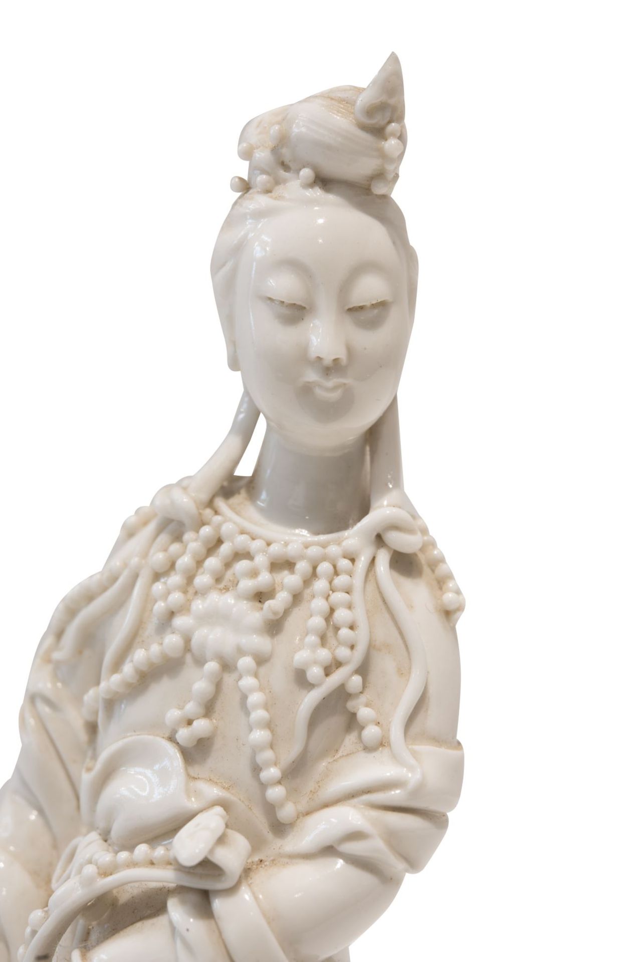 Blanc de Chine "Guanyin", porcelain figure - Image 6 of 6