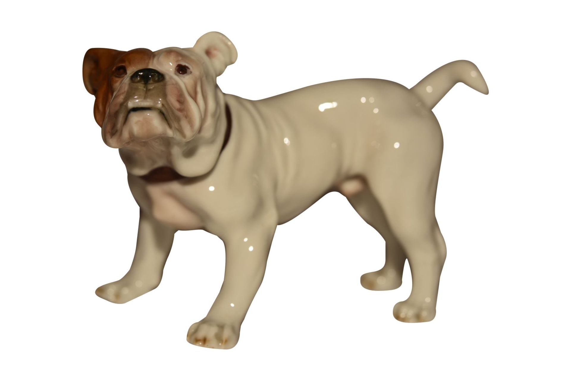 French Bulldog Meissen - Image 3 of 5