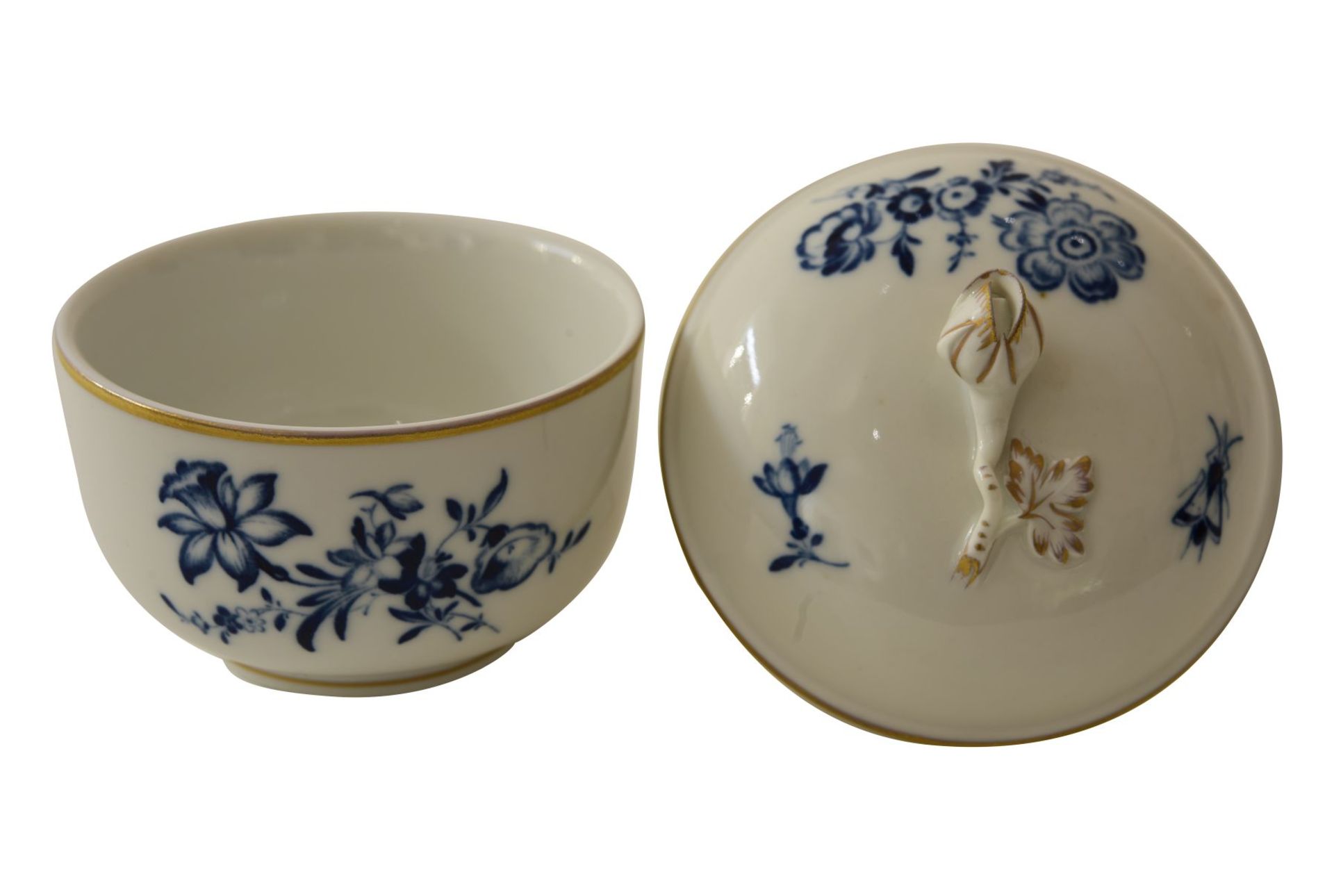 Mocha service "Blue Flower" Meissen - Image 7 of 10