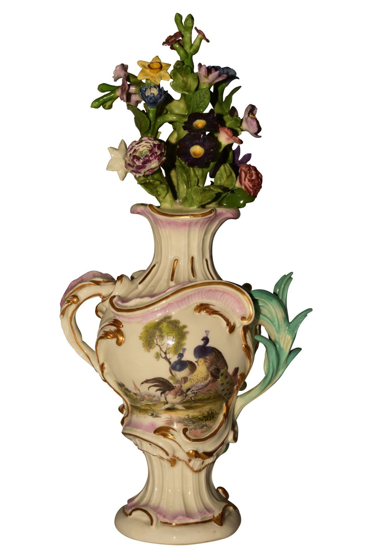 Potpourri vase Meissen around 1750 - Image 3 of 6