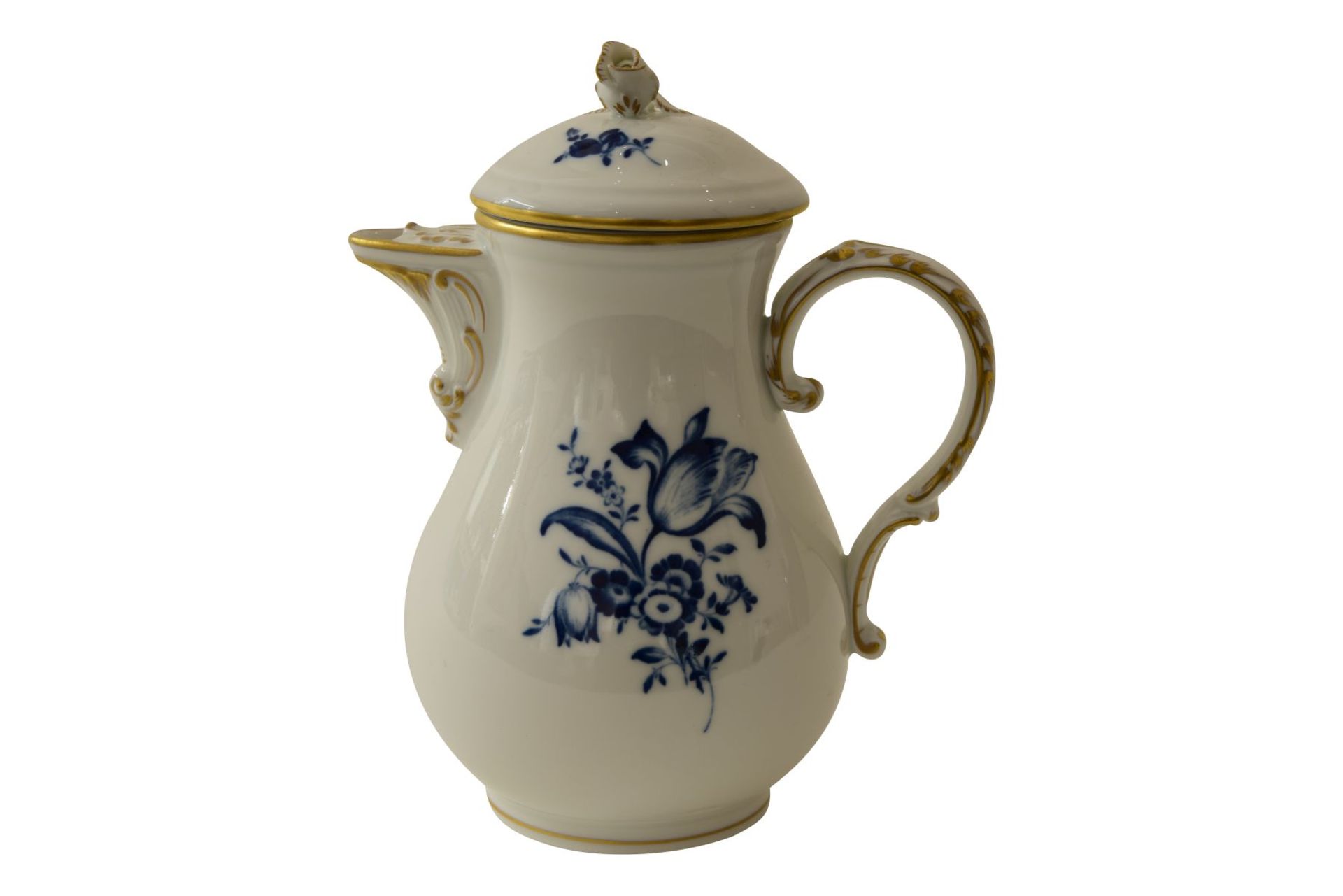 Mocha service "Blue Flower" Meissen - Image 10 of 10