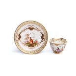 Bowl with saucer, Meissen 1730/35