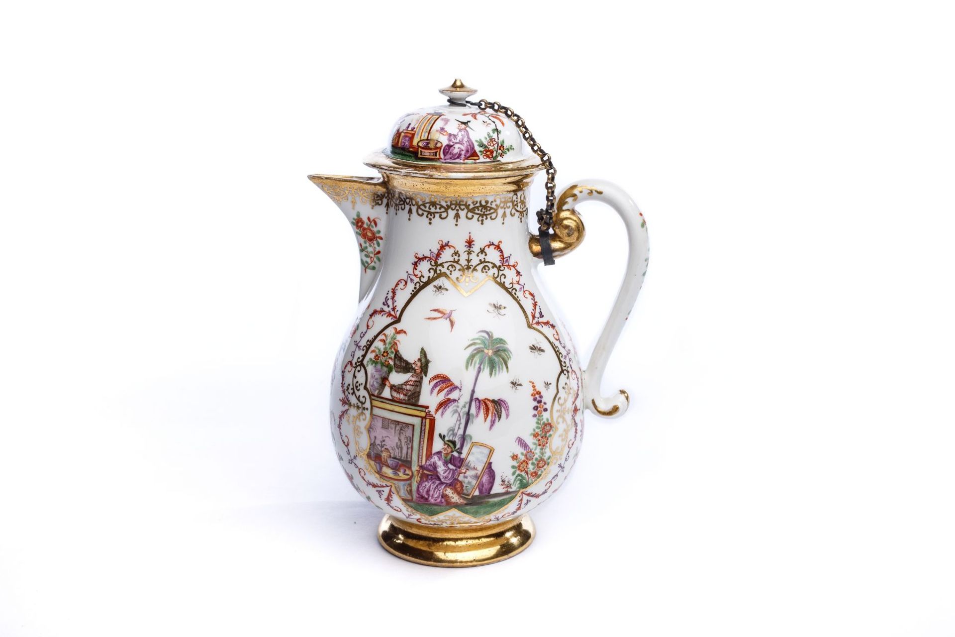 Coffee pot, Meissen 1724