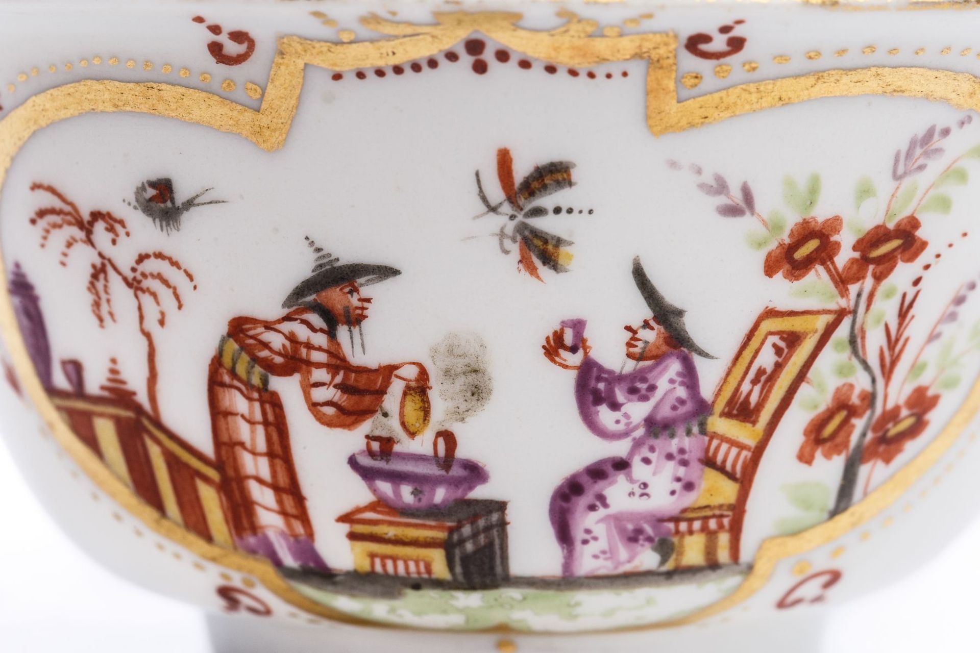 Bowl without Saucer, Meissen 1720/25 - Image 2 of 4