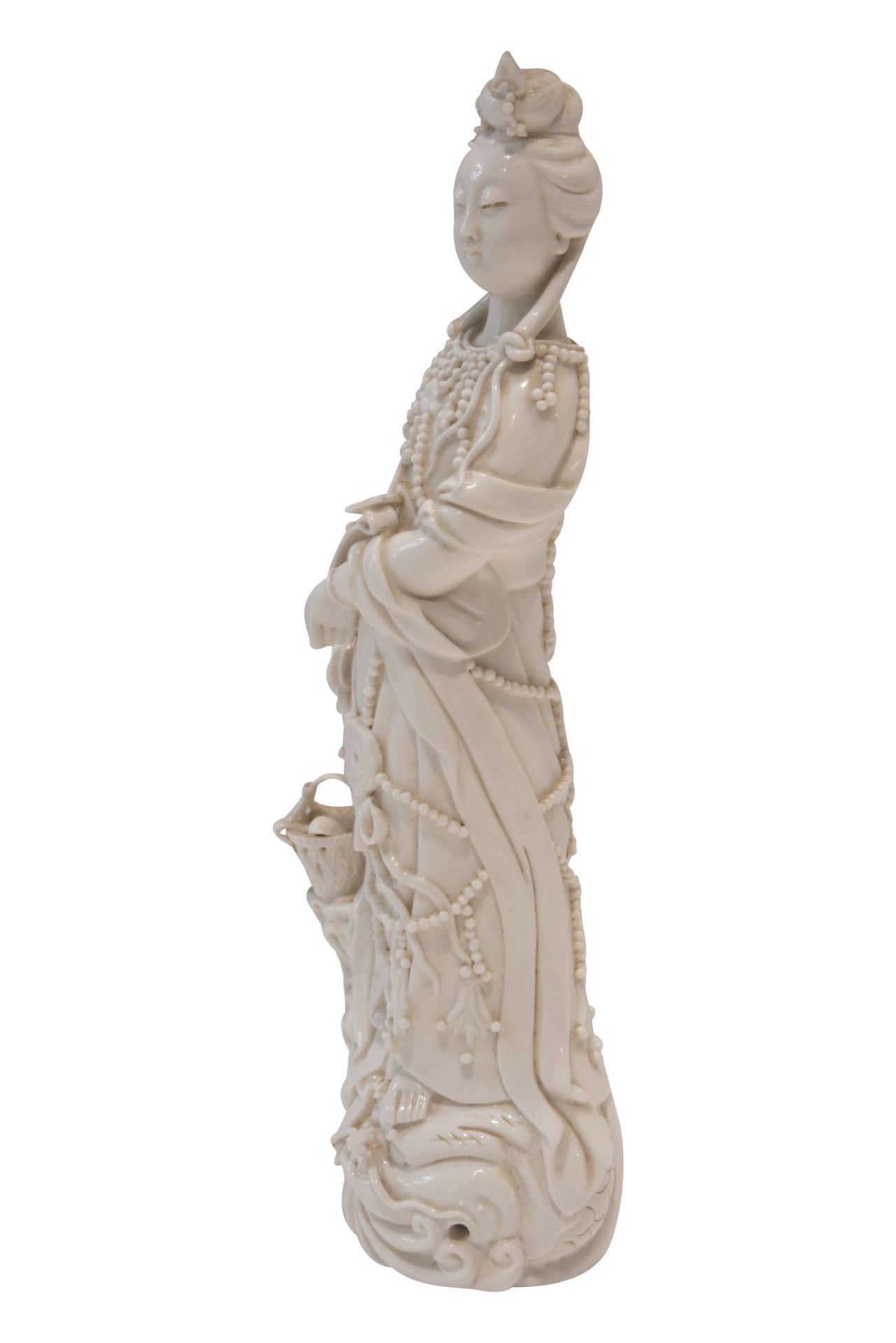 Blanc de Chine "Guanyin", porcelain figure - Image 2 of 6